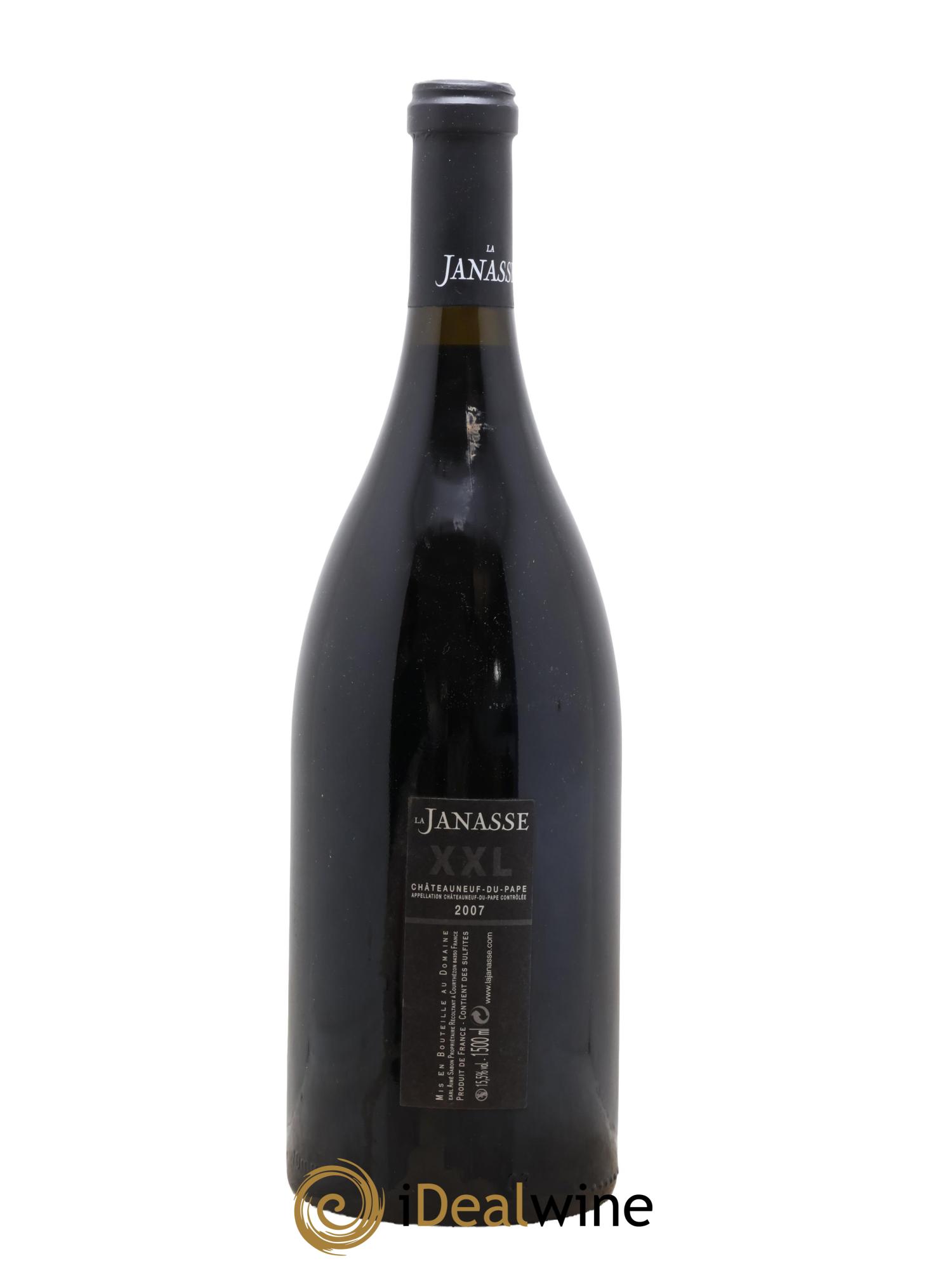 Châteauneuf-du-Pape Cuvée XXL La Janasse (Domaine de) 2007 - Lot de 1 magnum - 1