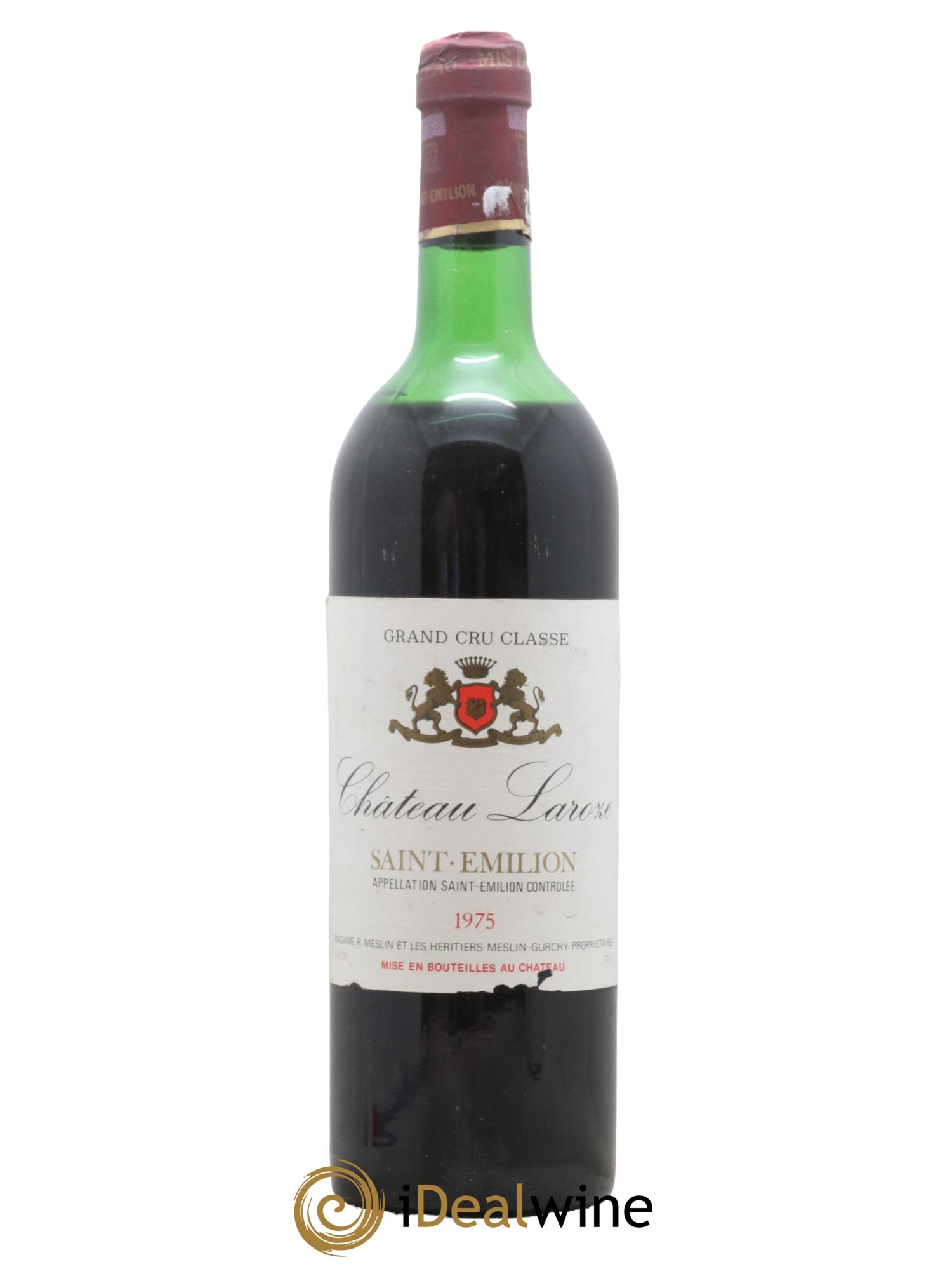 Saint-Émilion Chateau Larose 1975 - Lot de 1 bouteille - 0
