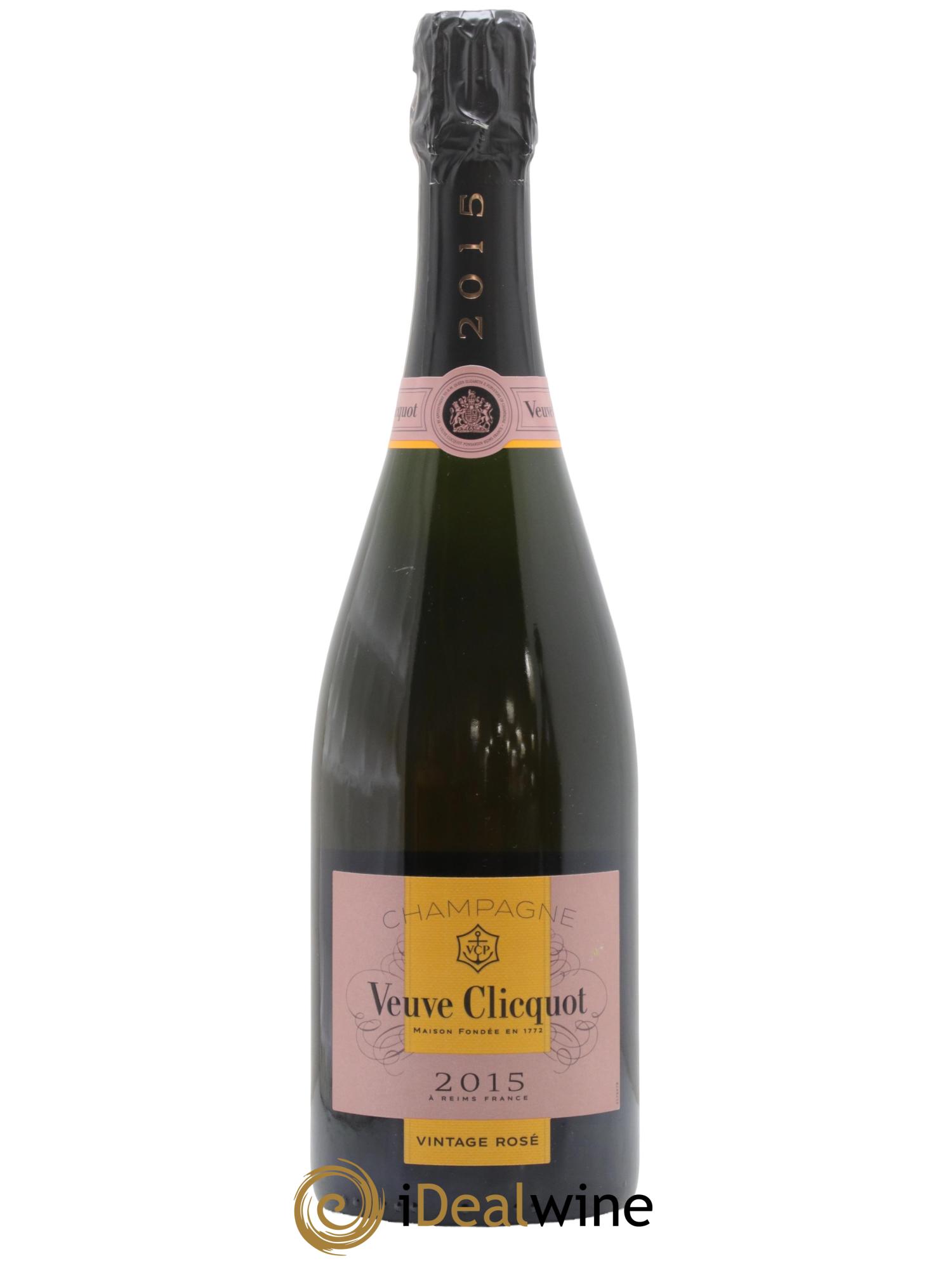 Vintage Rosé Veuve Clicquot 2015 - Lotto di 1 bottiglia - 0