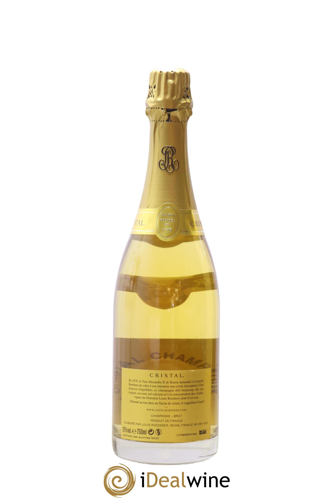 Cristal Louis Roederer 2008 - Lot de 1 bouteille - 2
