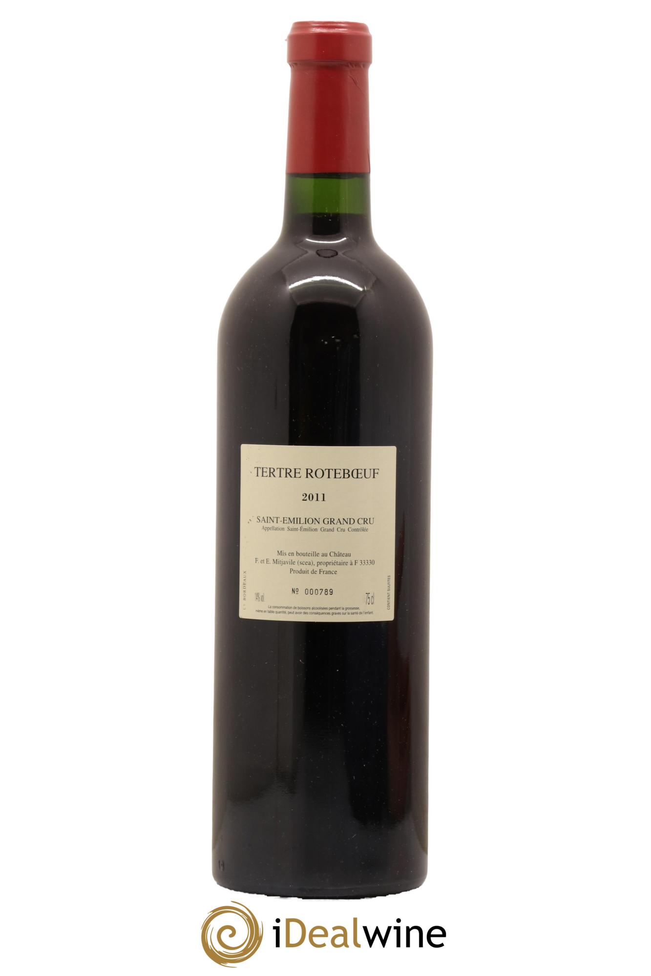 Château Tertre Roteboeuf 2011 - Lot of 1 bottle - 1