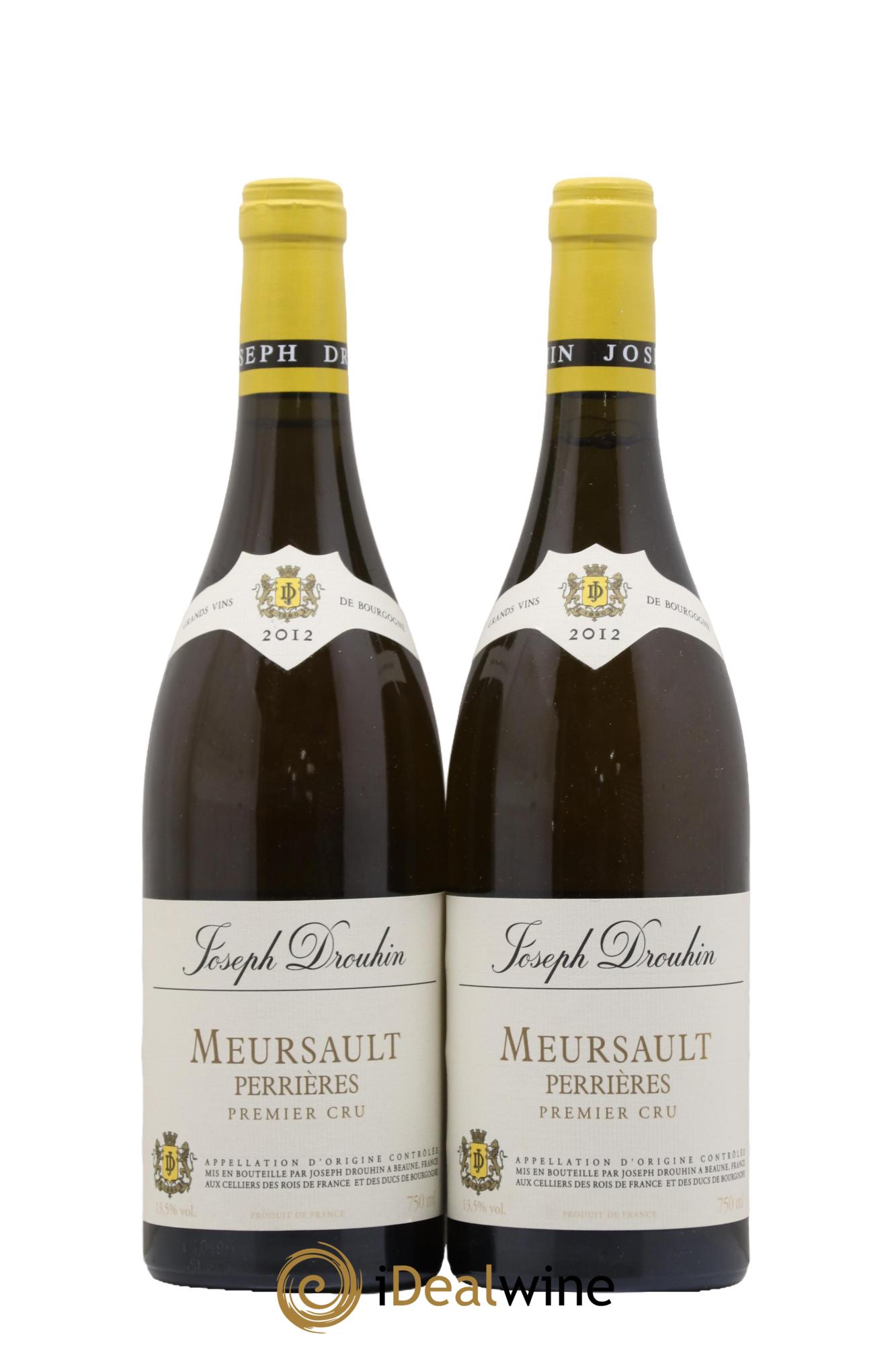 Meursault 1er Cru Perrières Joseph Drouhin 2012 - Lotto di 2 bottiglie - 0