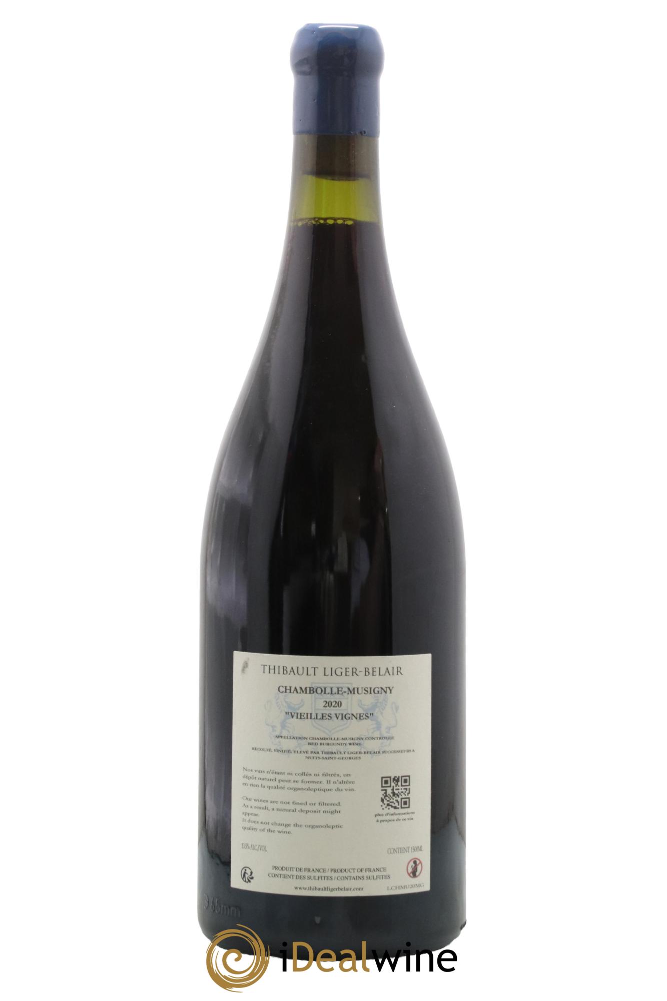Chambolle-Musigny Vieilles Vignes Thibault Liger-Belair Successeurs 2020 - Lot de 1 magnum - 1