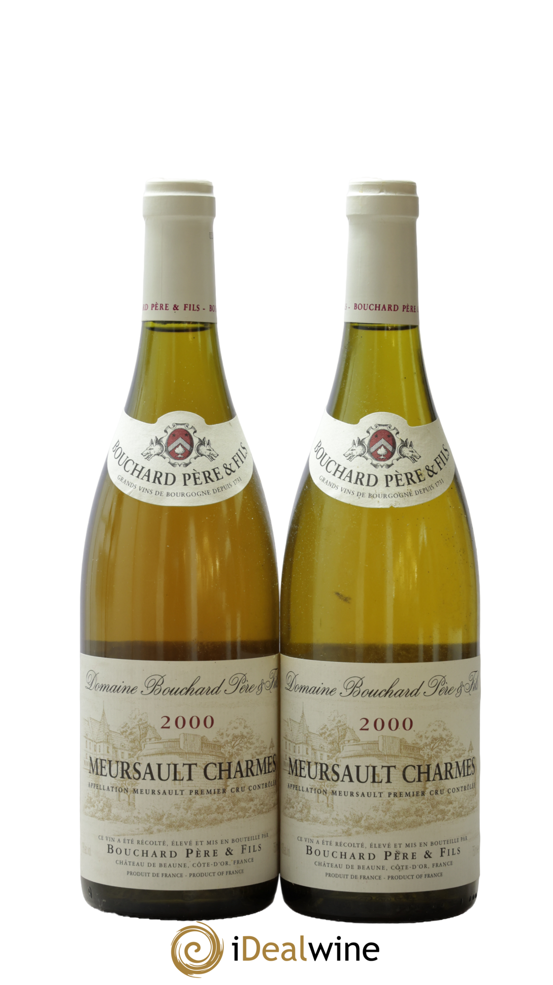 Meursault 1er Cru Charmes Bouchard Père & Fils 2000 - Posten von 2 Flaschen - 0