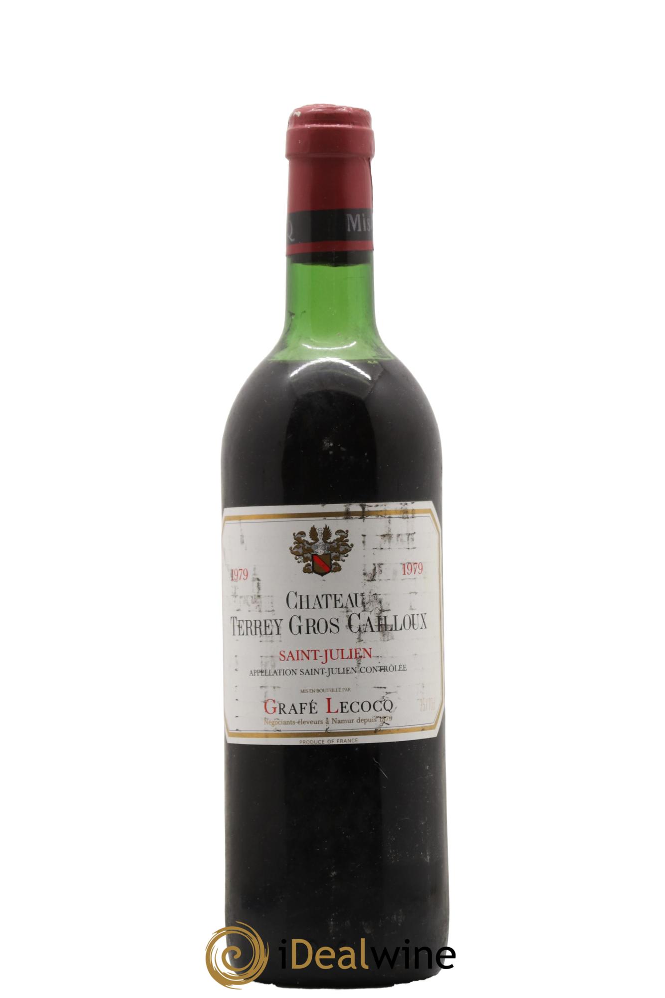 Château Terrey Gros Cailloux Cru Bourgeois 1979 - Lot de 1 bouteille - 0