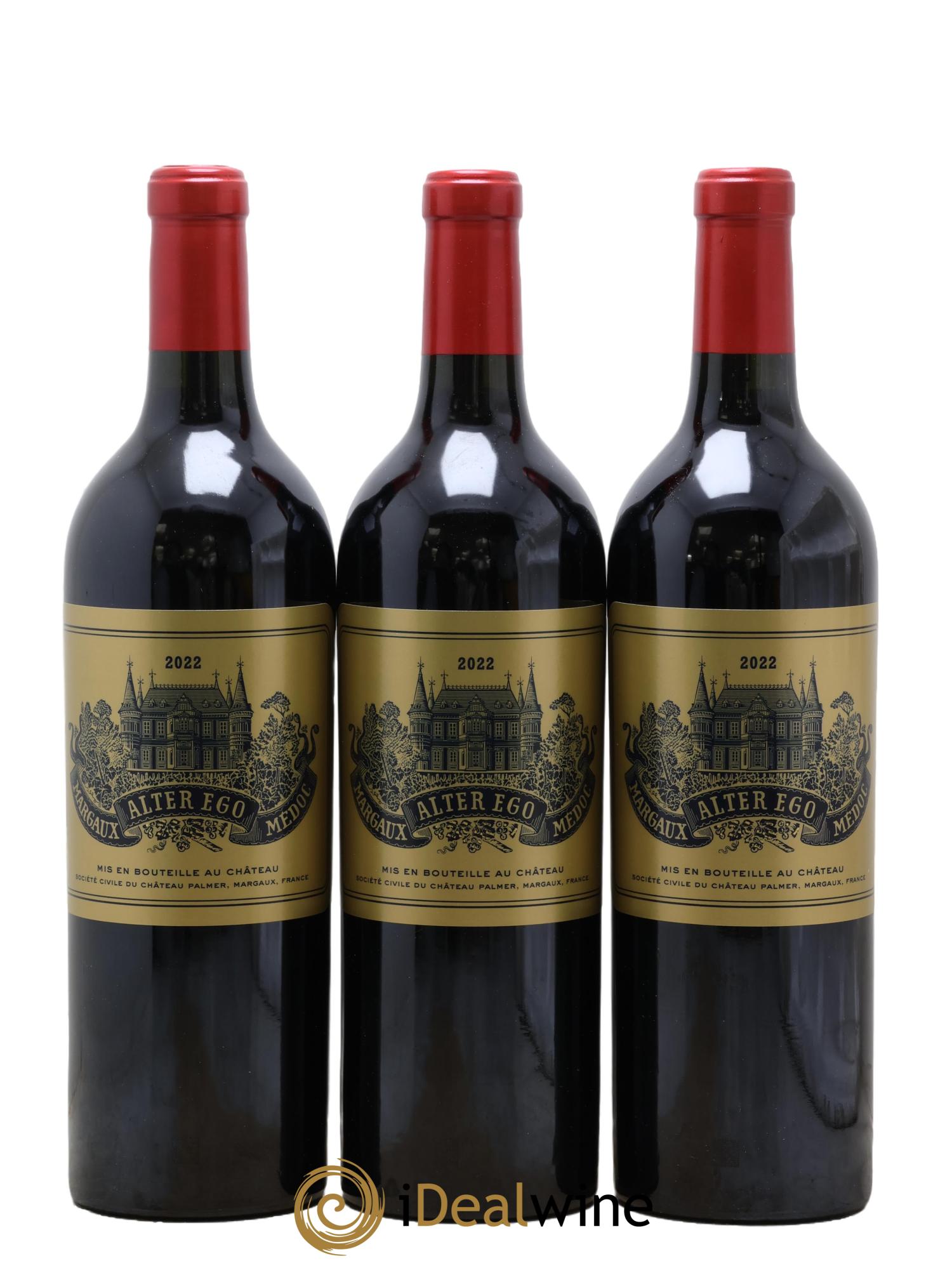 Alter Ego de Palmer Second Vin 2022 - Lot of 3 bottles - 0