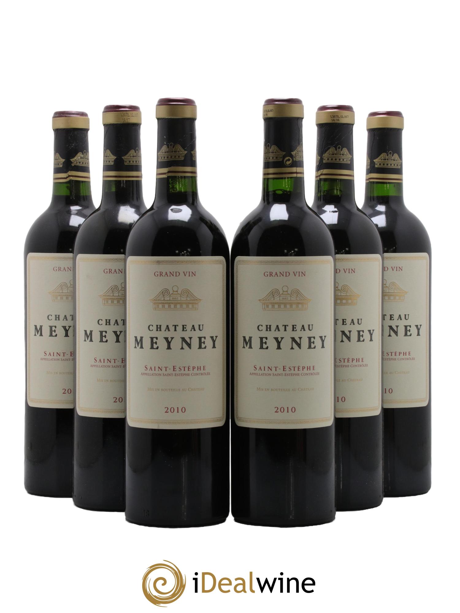 Château Meyney 2010 - Posten von 6 Flaschen - 0