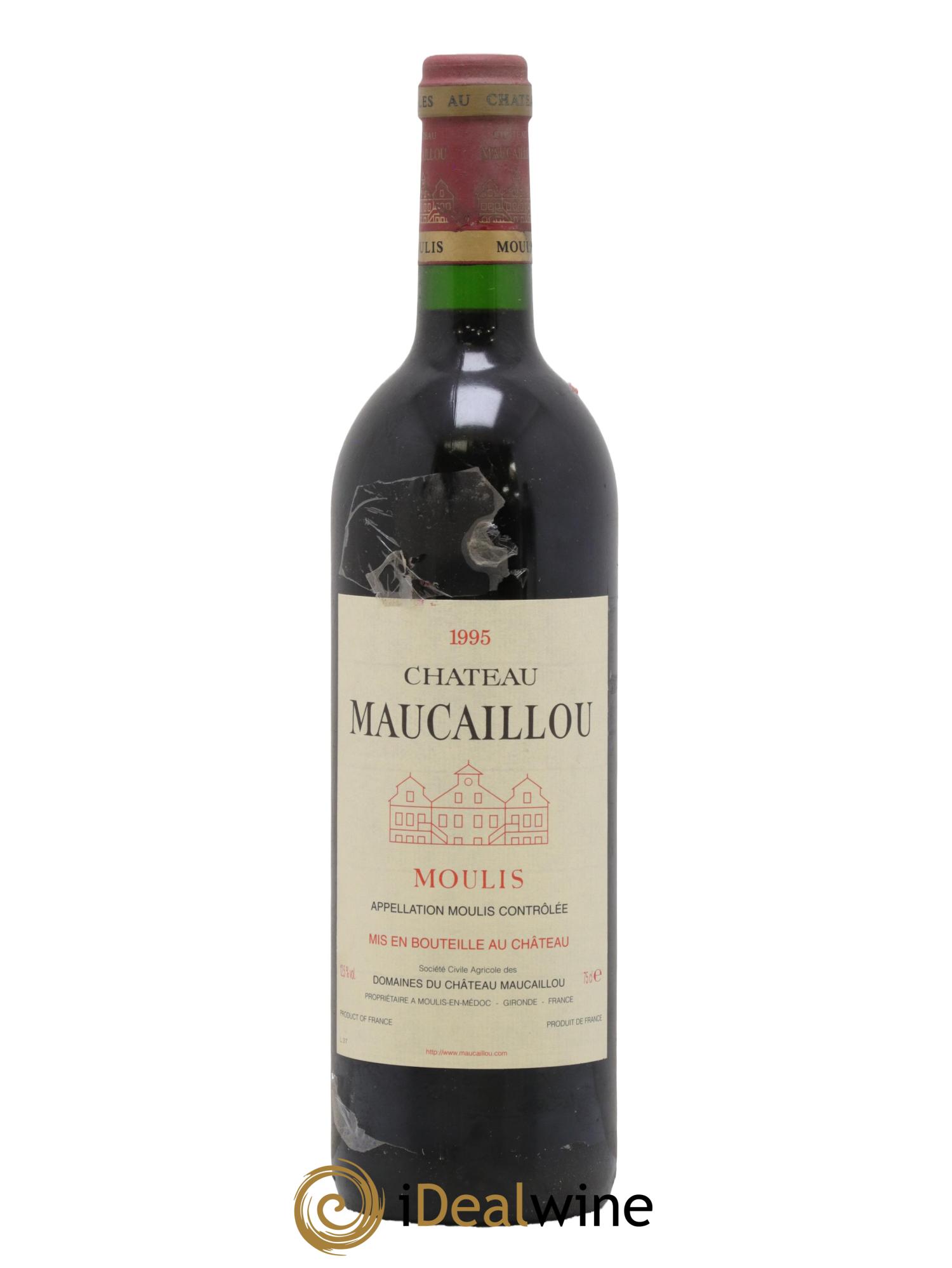 Château Maucaillou 1995 - Posten von 1 Flasche - 0