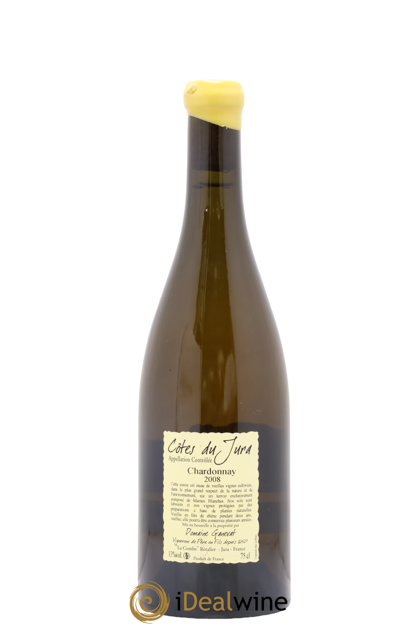 Côtes du Jura Les Grands Teppes Vieilles Vignes Jean-François Ganevat (Domaine) 2008 - Lotto di 1 bottiglia - 1