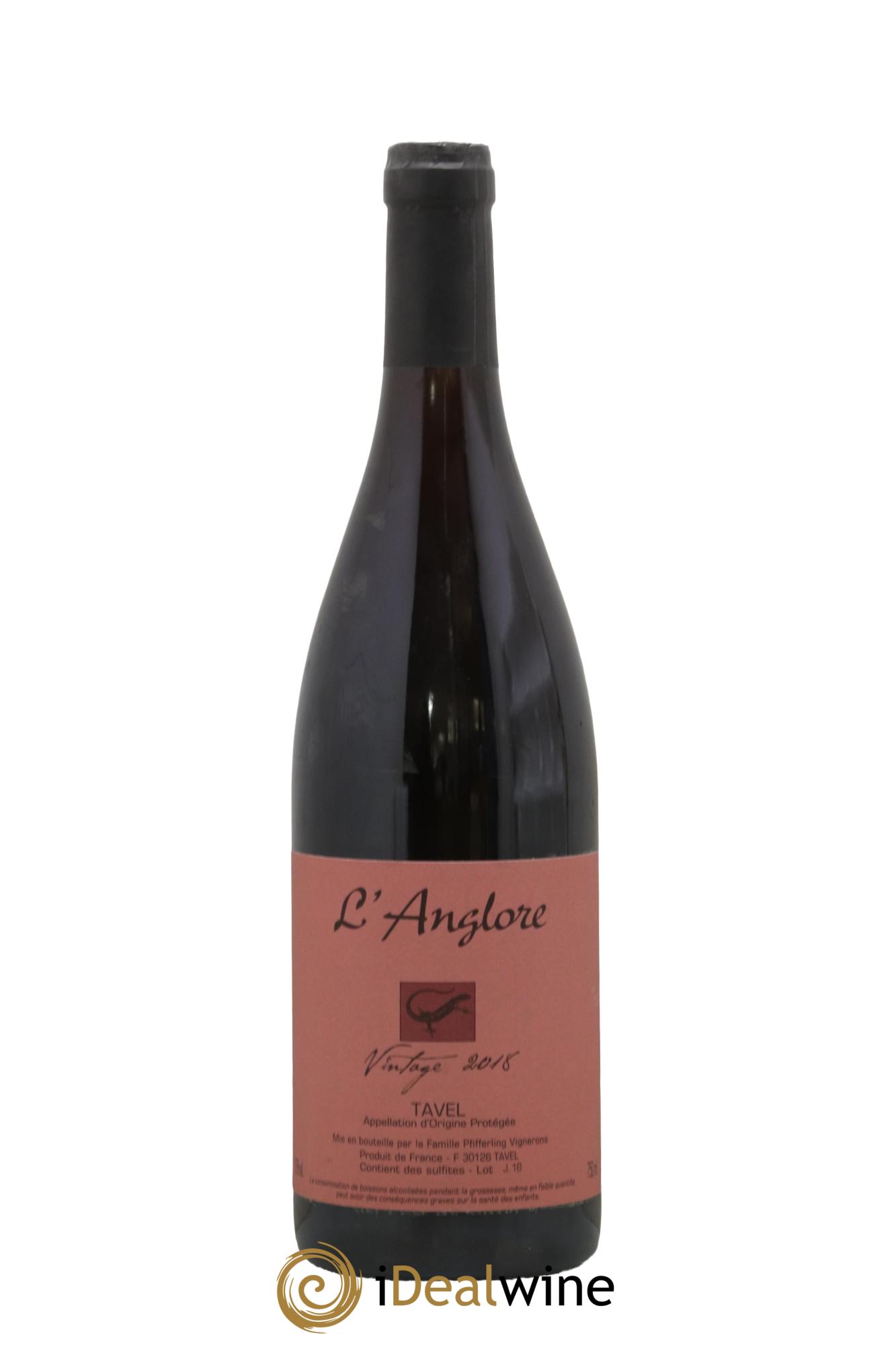 Tavel Vintage L'Anglore 2018 - Lot de 1 bouteille - 0