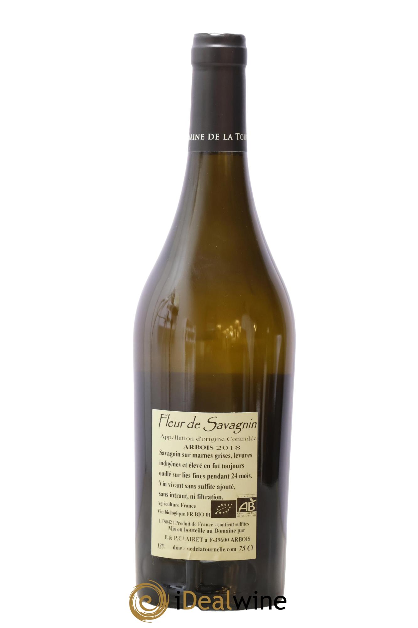 Arbois Fleur De Savagnin Domaine de la Tournelle 2018 - Lot de 1 bouteille - 1