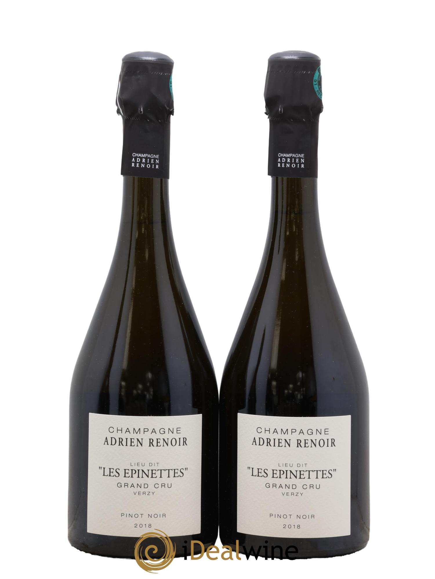 Les Epinettes Adrien Renoir 2018 - Lot de 2 bouteilles - 0