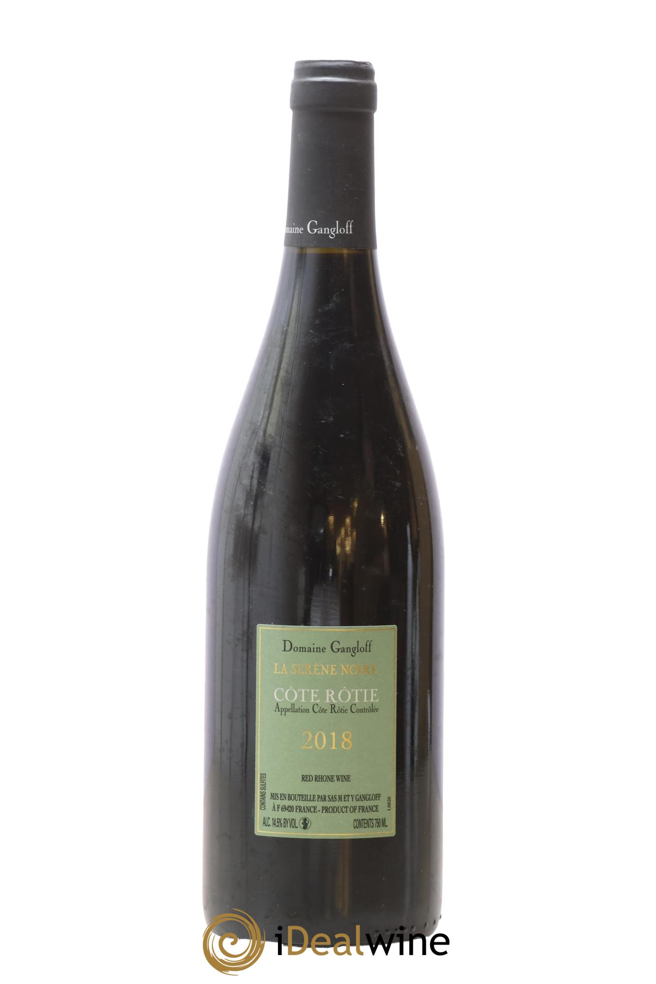 Côte-Rôtie La Sereine Noire Gangloff (Domaine) 2018 - Lot of 1 bottle - 1