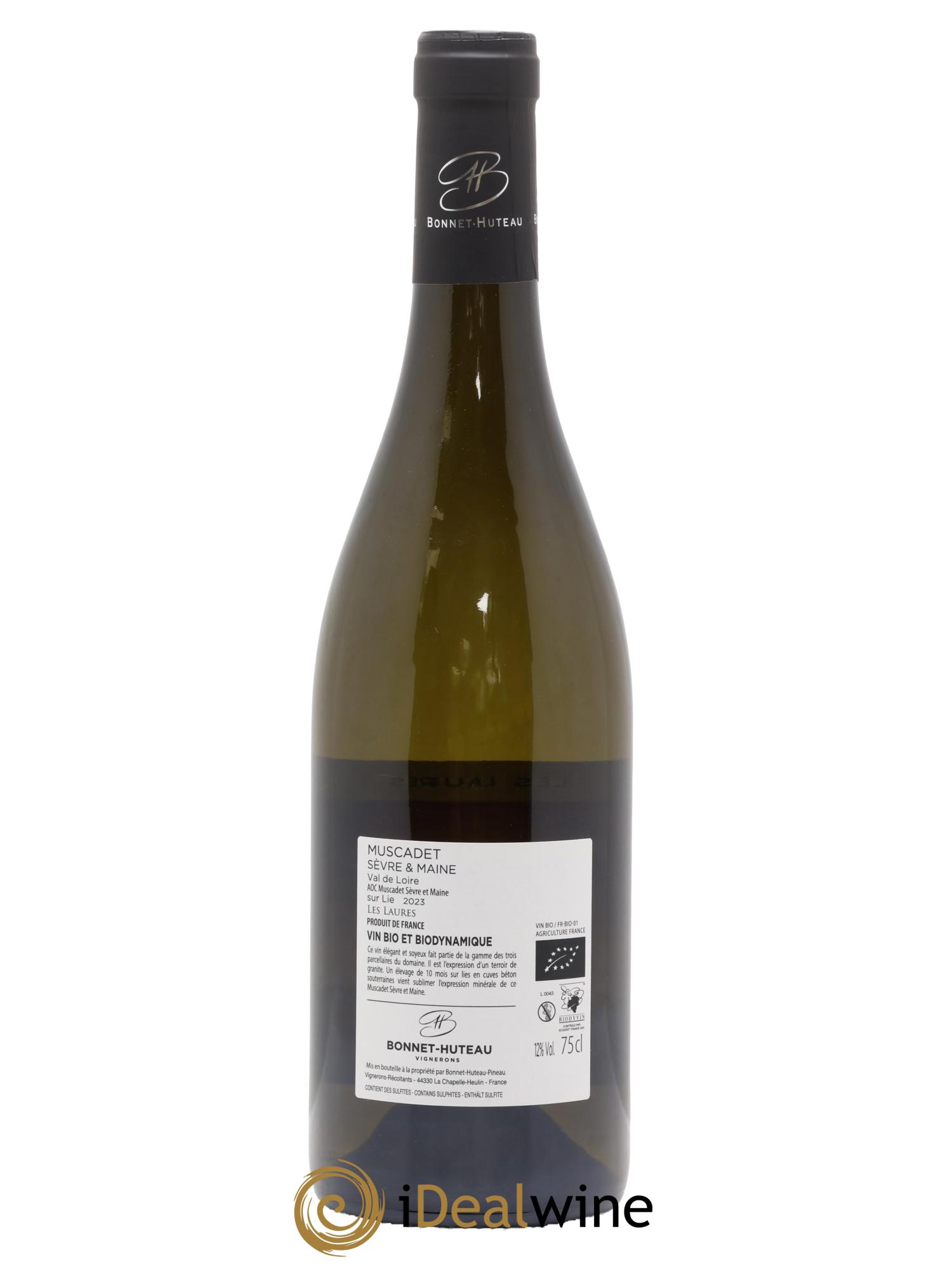 Muscadet-Sèvre-et-Maine sur lie Bonnet Huteau Les Laures 2023 - Lotto di 1 bottiglia - 1
