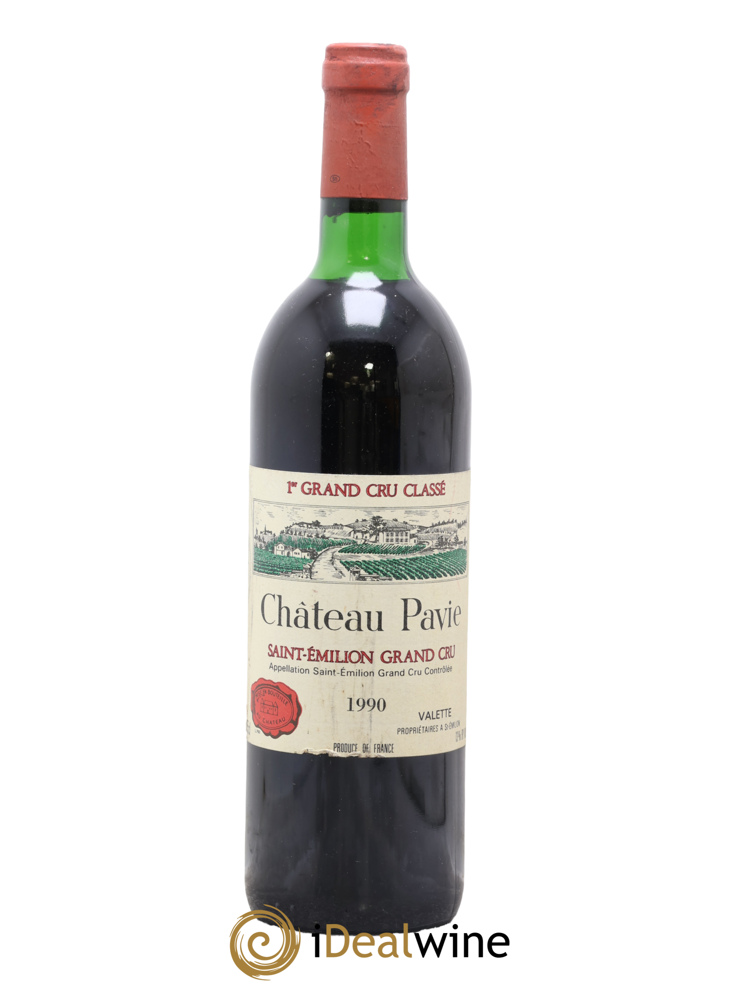 Château Pavie 1er Grand Cru Classé A 1990 - Lot of 1 bottle - 0