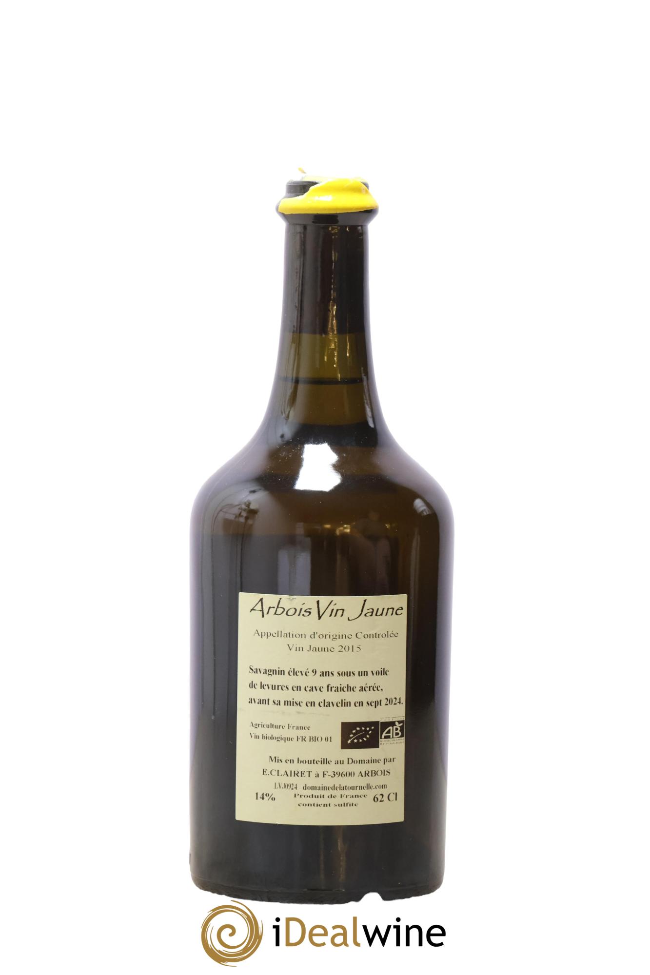 Arbois Vin Jaune Domaine de la Tournelle 2015 - Lot de 1 clavelin - 1