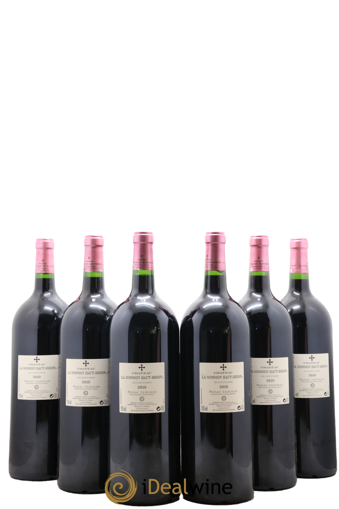 Château la Mission Haut-Brion Cru Classé de Graves 2010 - Lot de 6 magnums - 1