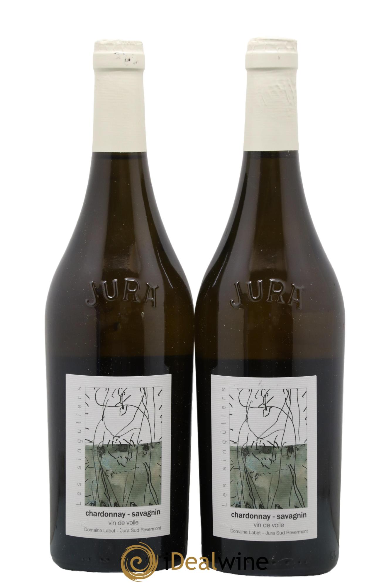 Côtes du Jura Vin de Voile Chardonnay-Savagnin cuvée de garde Romain - Julien - Charline Labet 2019 - Lot de 2 bouteilles - 0