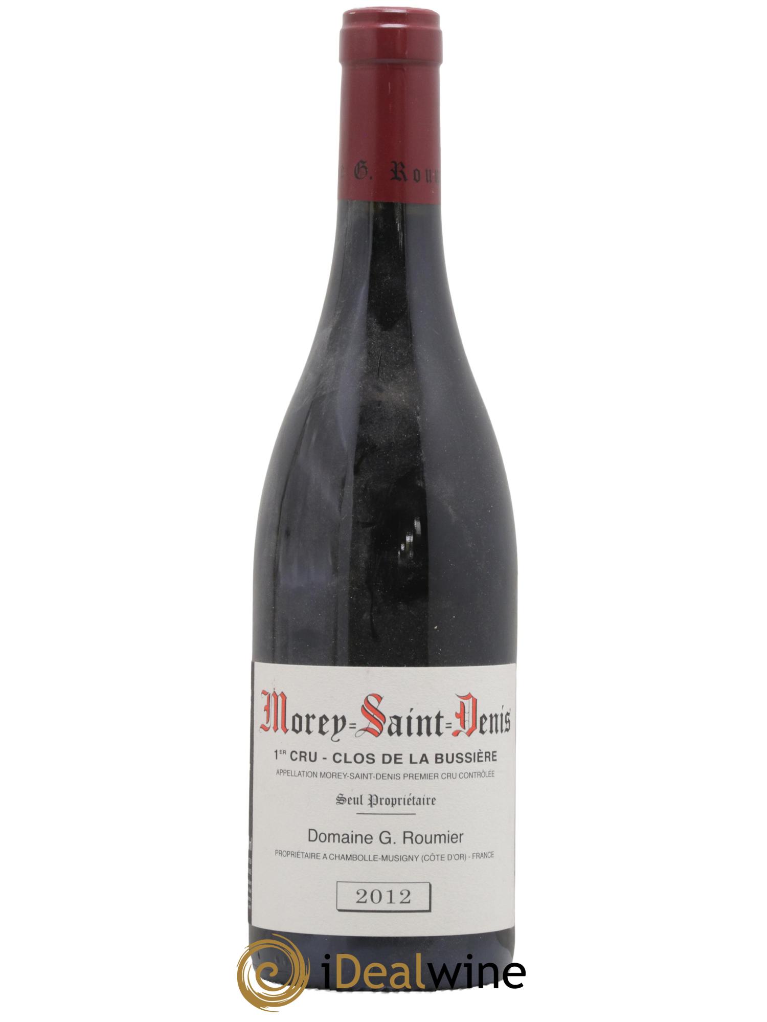 Morey Saint-Denis 1er Cru Clos de la Bussière Georges Roumier (Domaine) 2012 - Lot de 1 bouteille - 0
