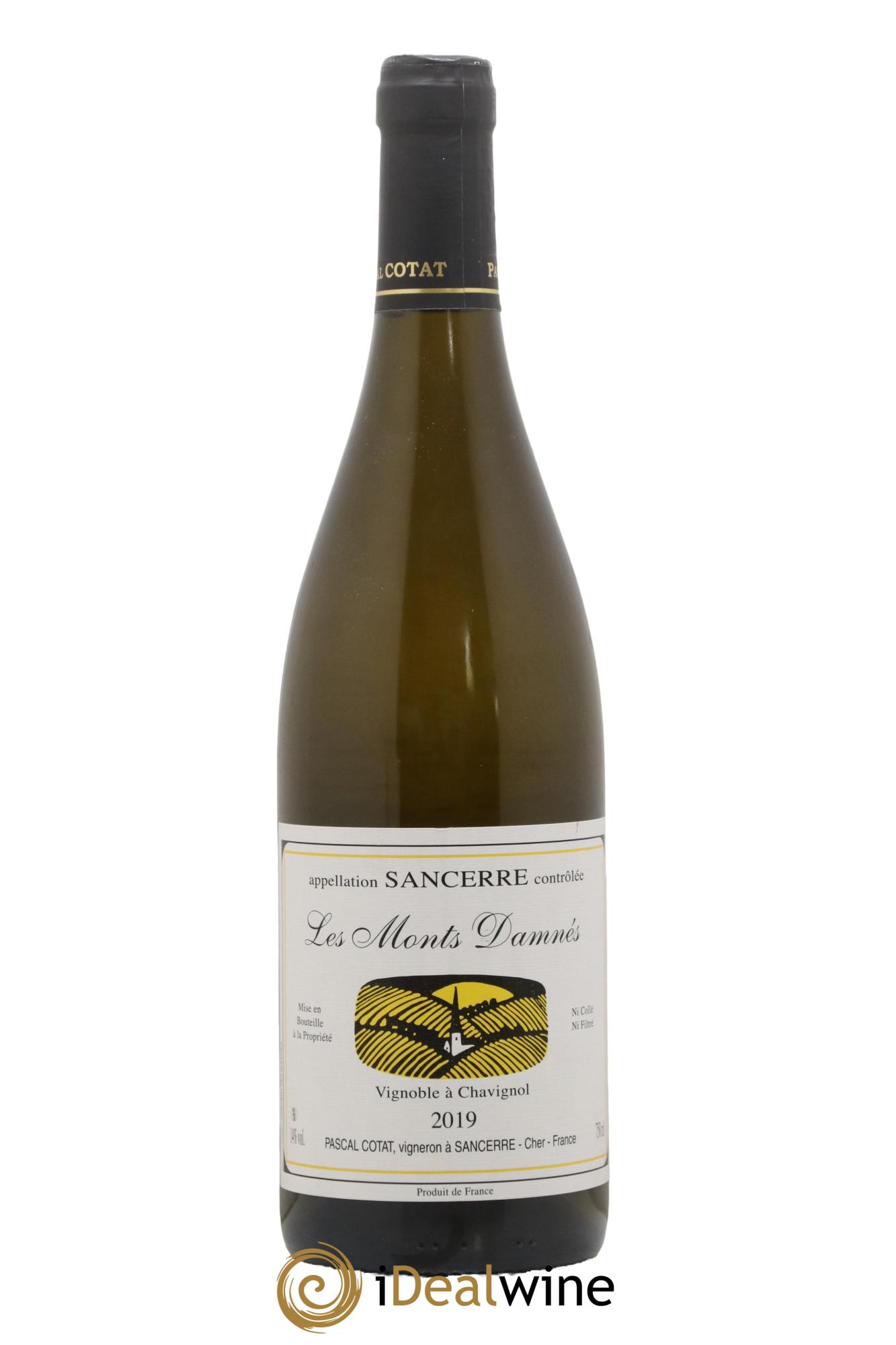 Sancerre Les Monts Damnés Pascal Cotat 2019 - Lot de 1 bouteille - 0