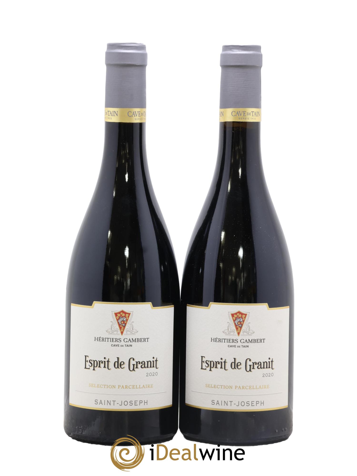 Saint-Joseph Esprit de Granit Cave de Tain L'Hermitage 2020 - Lot of 2 bottles - 0