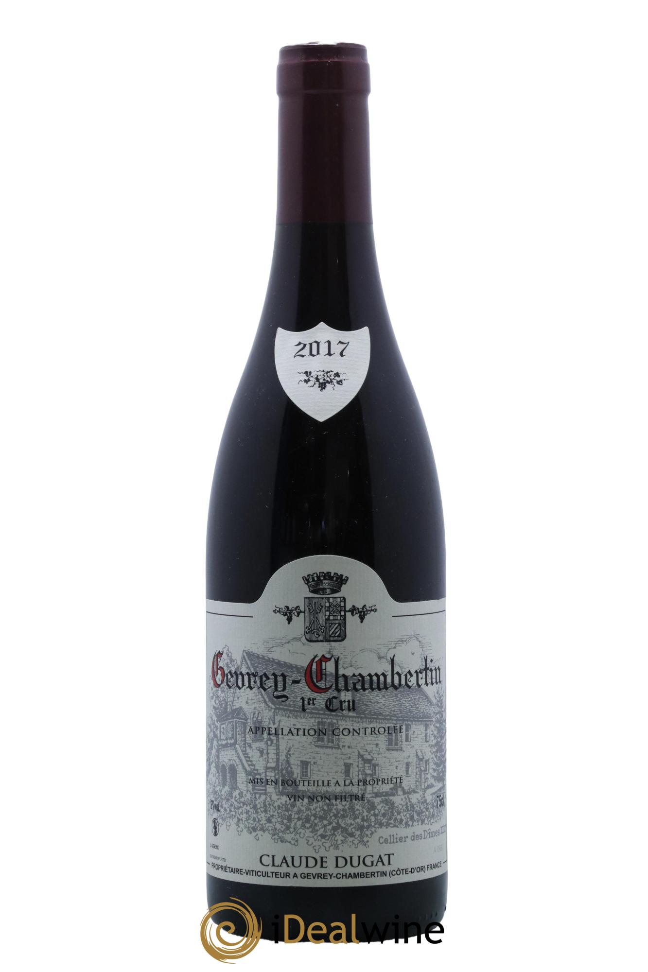 Gevrey-Chambertin 1er Cru Claude Dugat 2017 - Lot de 1 bouteille - 0