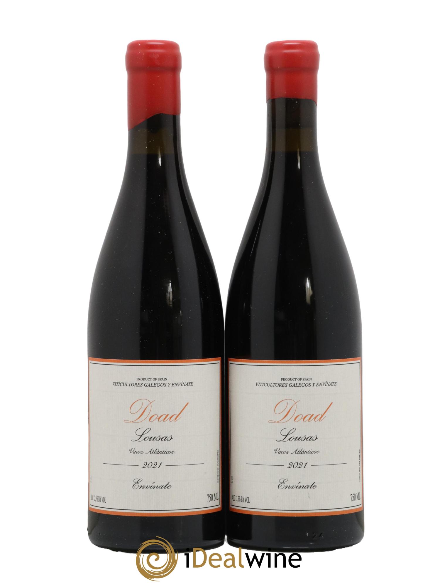 Vinos Atlánticos Lousas Parcela Doad Envinate 2021 - Lot of 2 bottles - 0