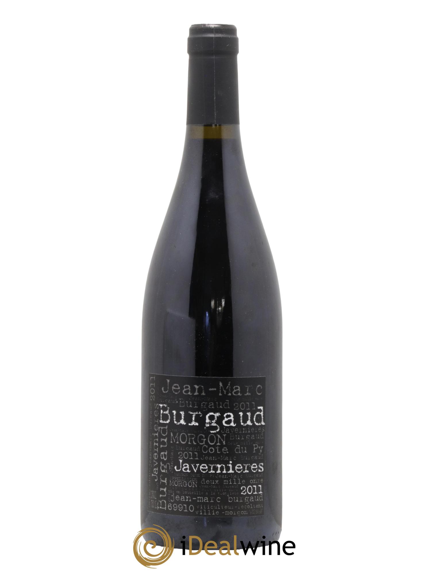 Morgon Côte du Py Javernières Jean-Marc Burgaud (Domaine) 2011 - Lot de 1 bouteille - 0