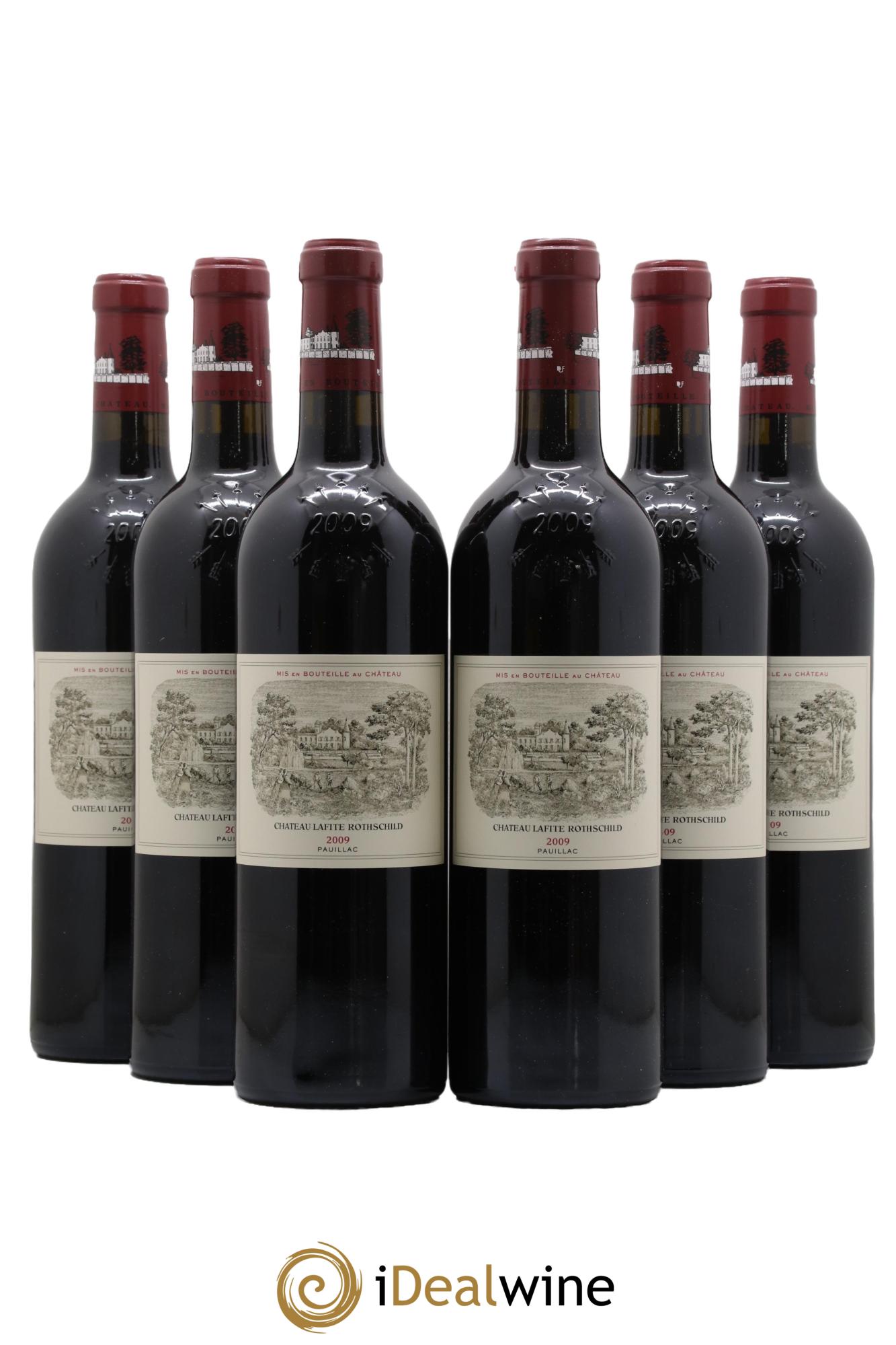 Château Lafite Rothschild 1er Grand Cru Classé 2009 - Lot de 6 bouteilles - 0