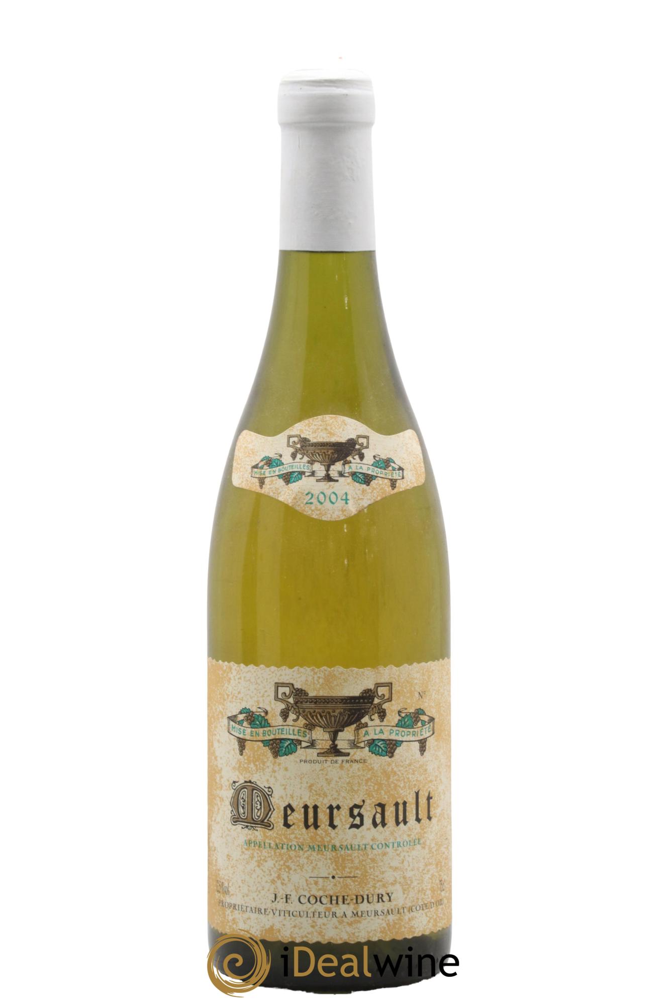 Meursault Coche Dury (Domaine) 2004 - Lot de 1 bouteille - 0
