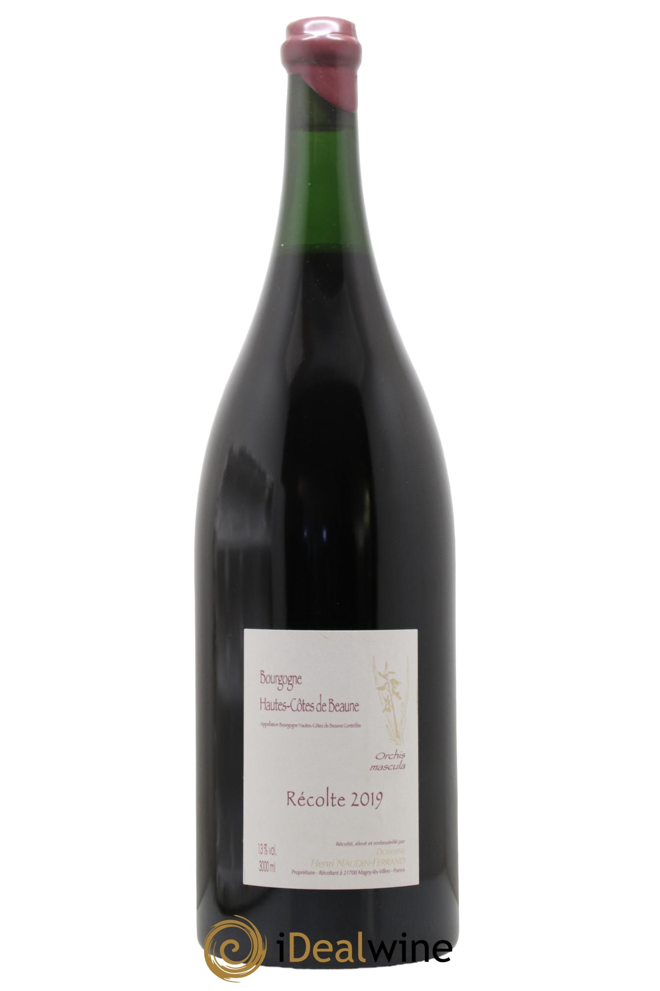 Hautes-Côtes de Beaune Orchis Mascula Naudin-Ferrand (Domaine) 2019 - Lot de 1 double magnum - 0