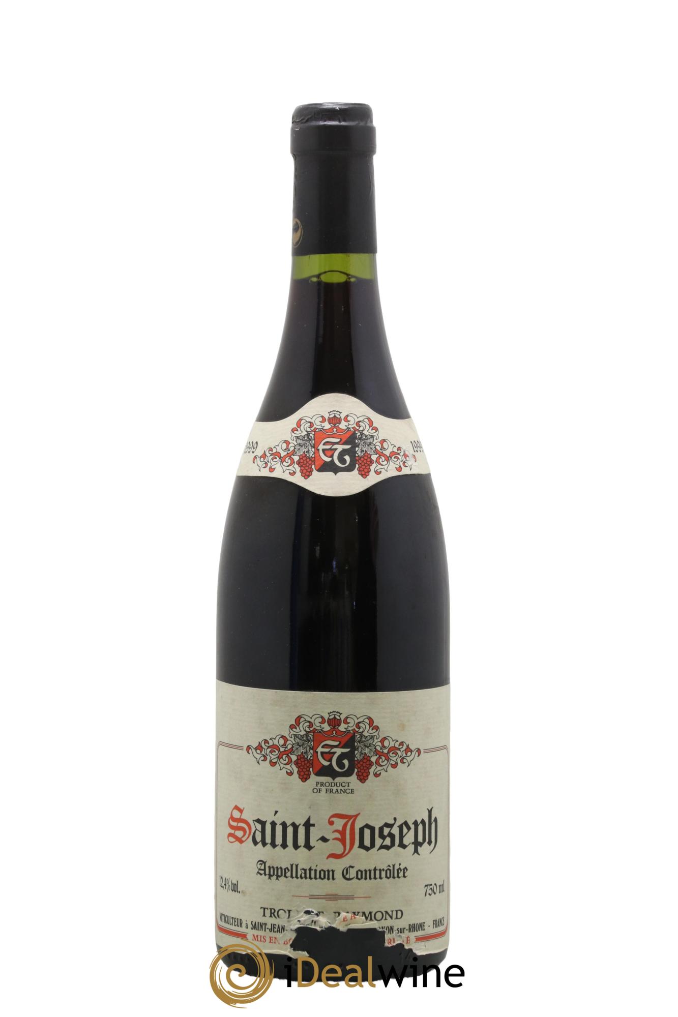 Saint-Joseph Raymond Trollat 1999 - Lot de 1 bouteille - 0
