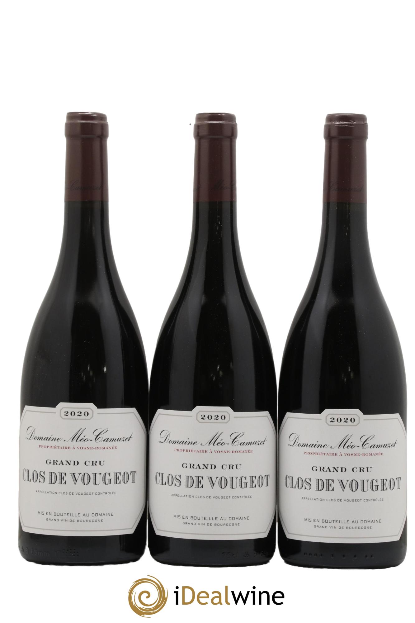 Clos de Vougeot Grand Cru Méo-Camuzet (Domaine) 2020 - Lot de 3 bouteilles - 0