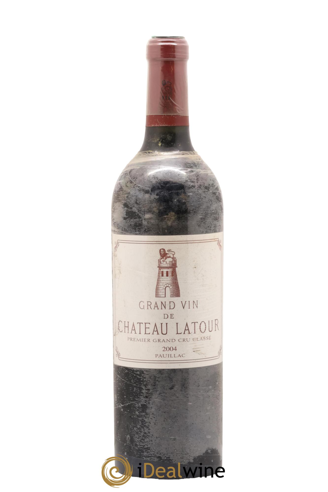 Château Latour 1er Grand Cru Classé 2004 - Lot de 1 bouteille - 0