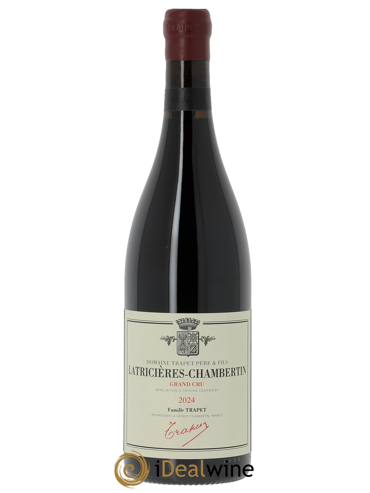 Latricières-Chambertin Grand Cru Domaine Trapet 2024 - Lote de 1 botella - 0