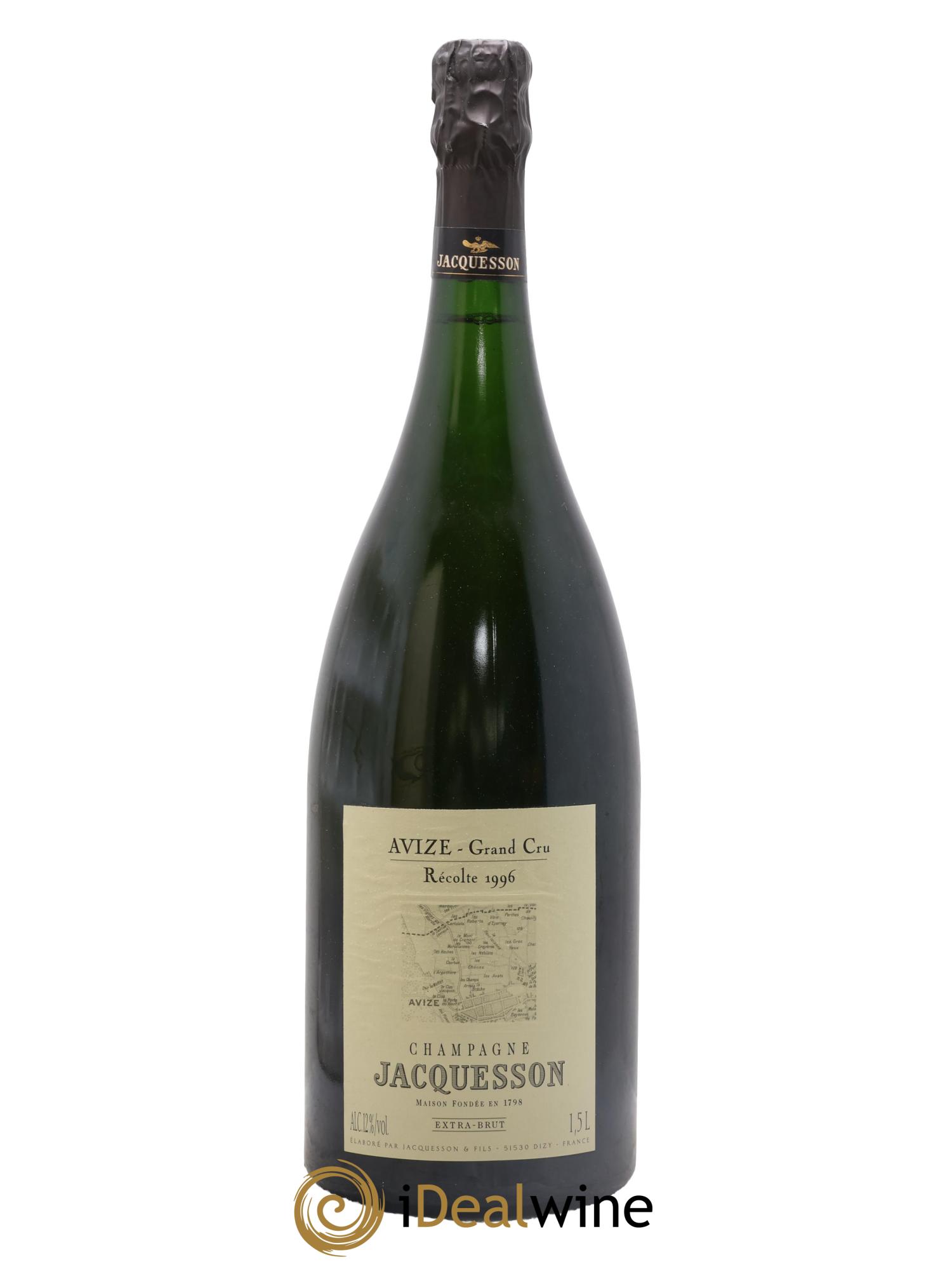 Champagne Avize Grand Cru Extra-Brut Jacquesson 1996 - Lot de 1 magnum - 1