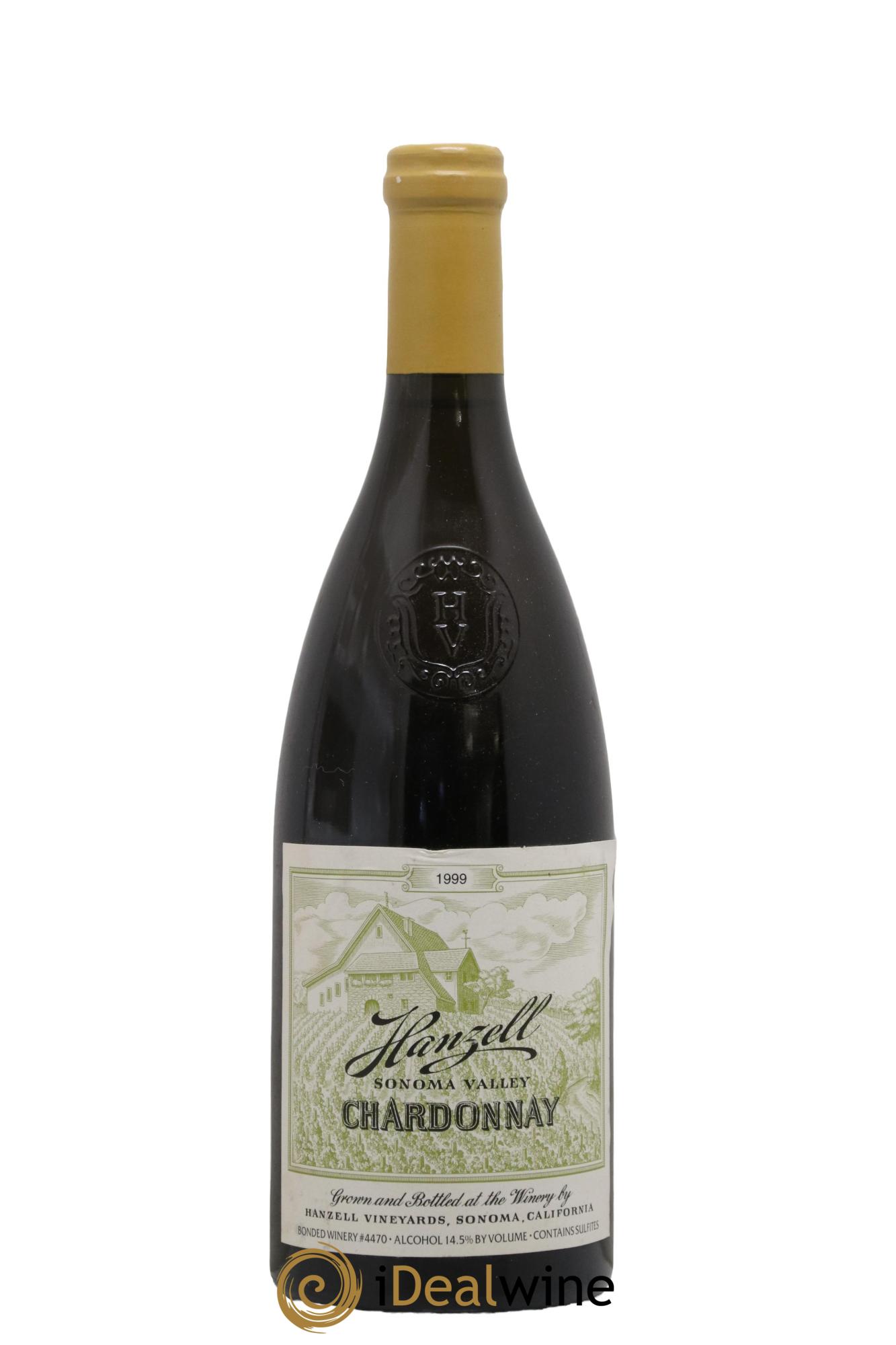 USA Sonoma Valley Chardonnay Hanzell 1999 - Lot of 1 bottle - 0