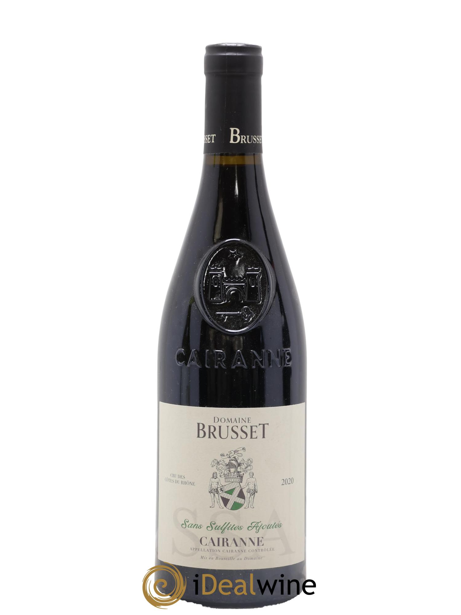 Côtes-du-Rhône-Villages Cairanne Domaine Brusset 2020 - Lot de 1 bouteille - 0