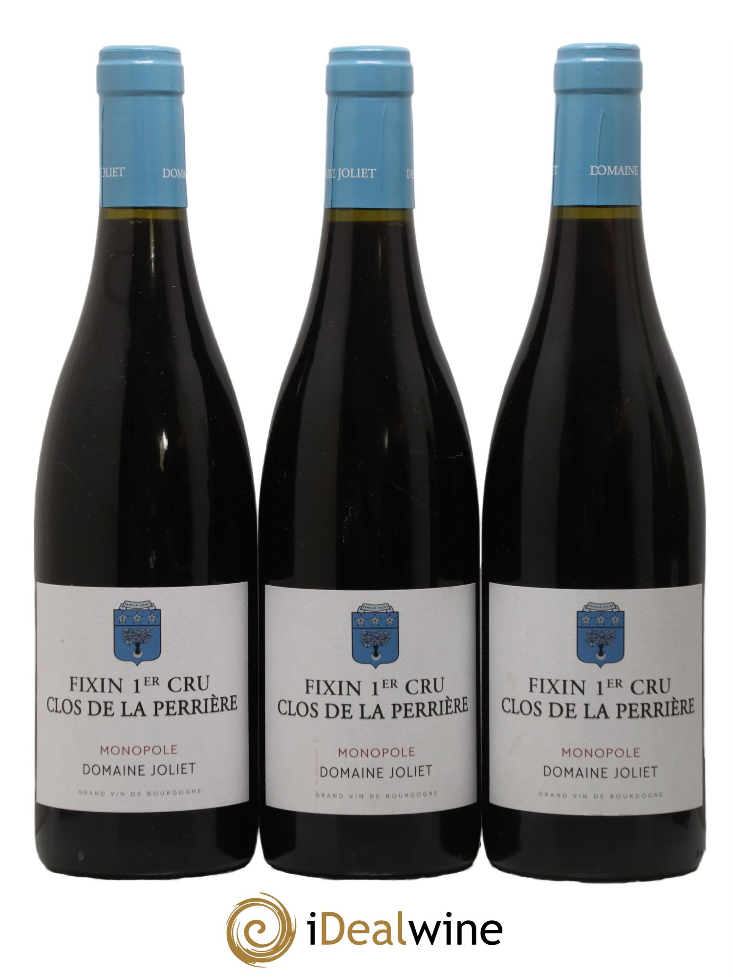 Fixin 1er Cru Clos de la Perrière Joliet Père & Fils (Domaine) 2018 - Lot de 3 bouteilles - 0