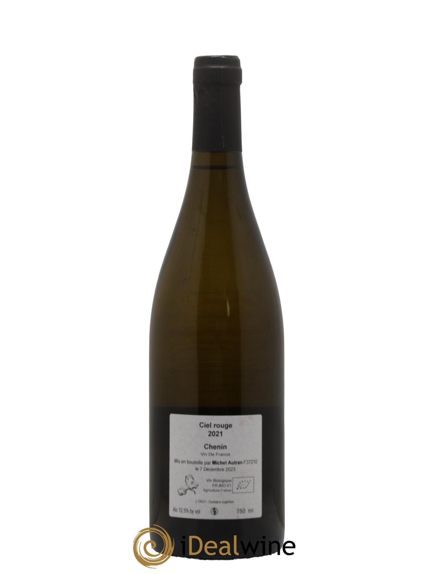 Vin de France Ciel Rouge Michel Autran 2021 - Lot de 1 bouteille - 1