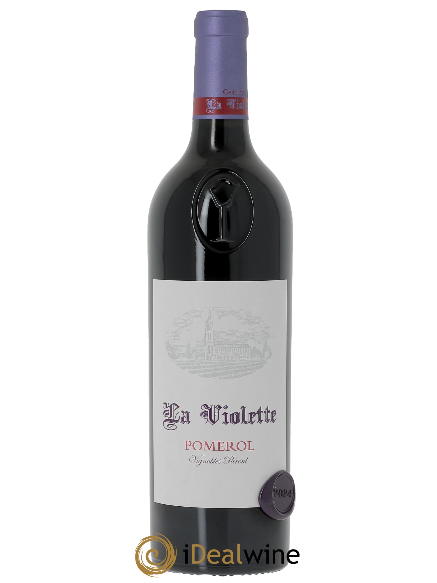 Château la Violette (Cassetta in legno a partire da 3 bt) 2024 - Lotto di 1 bottiglia - 0