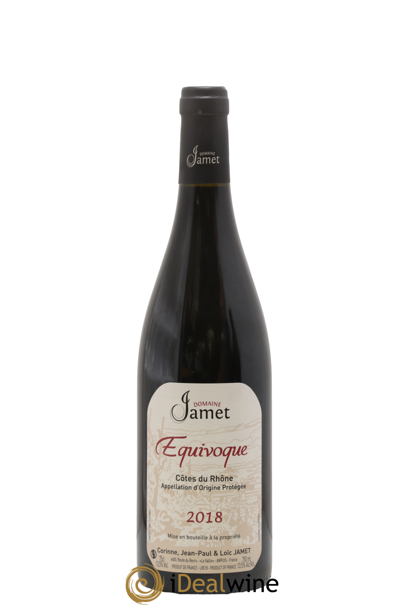 Côtes-du-Rhône Equivoque Jamet (Domaine) 2018 - Lot of 1 bottle - 0