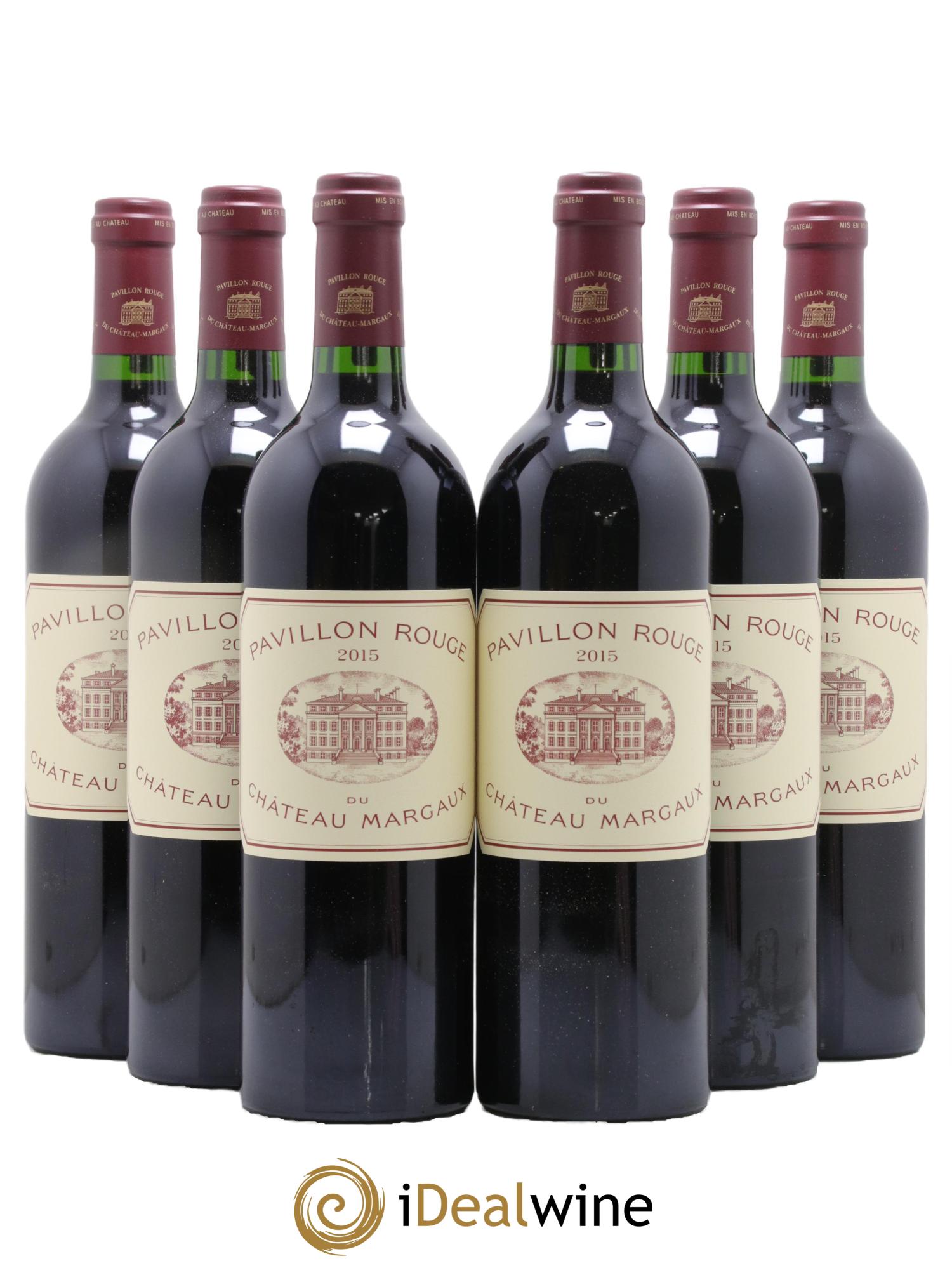 Pavillon Rouge du Château Margaux Second Vin 2015 - Lot de 6 bouteilles - 0