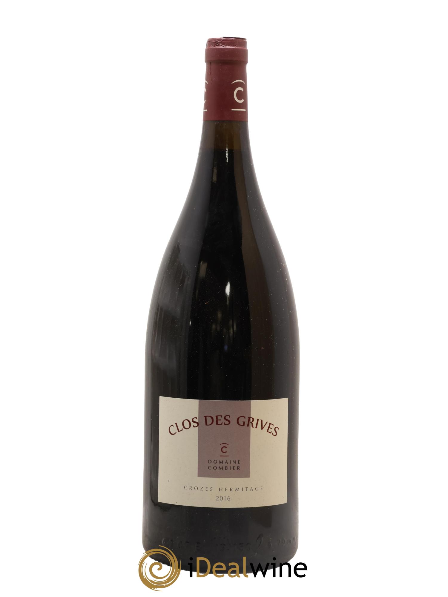 Crozes-Hermitage Clos des Grives Combier 2016 - Lot de 1 magnum - 1