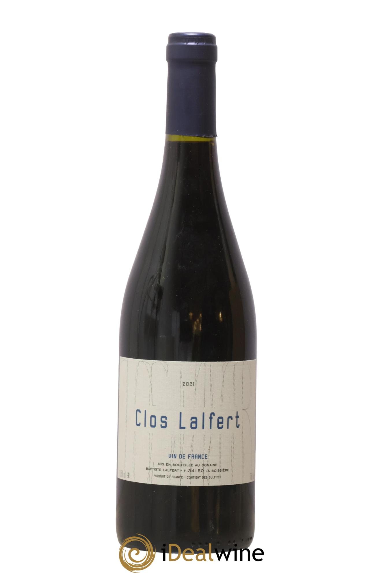 Vin de France Clos Lalfert - Baptiste Lalfert 2021 - Lot of 1 bottle - 0