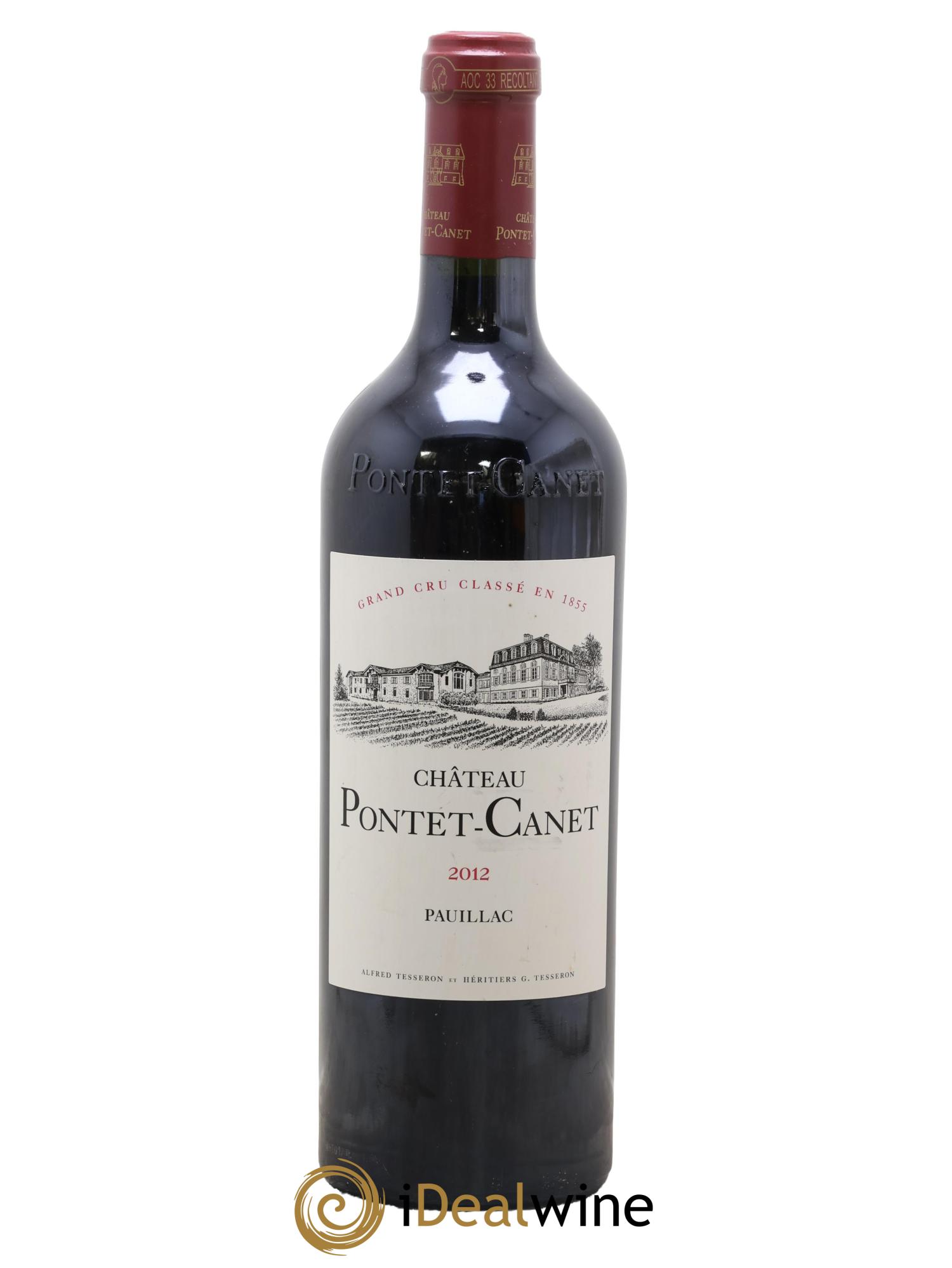 Château Pontet Canet 5ème Grand Cru Classé 2012 - Posten von 1 Flasche - 0