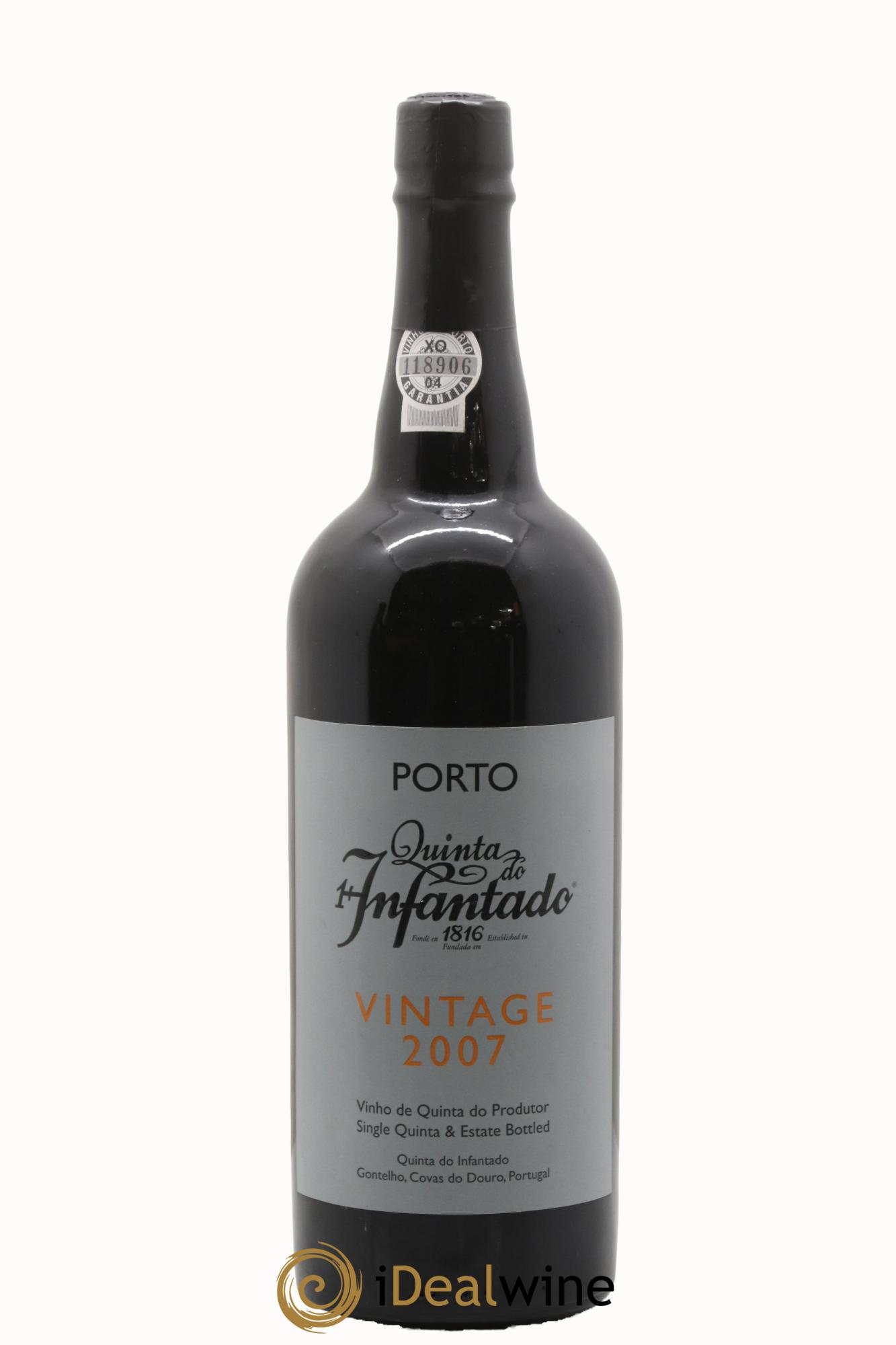 Porto Vintage Quinta Do Infantado 2007 - Lot de 1 bouteille - 0