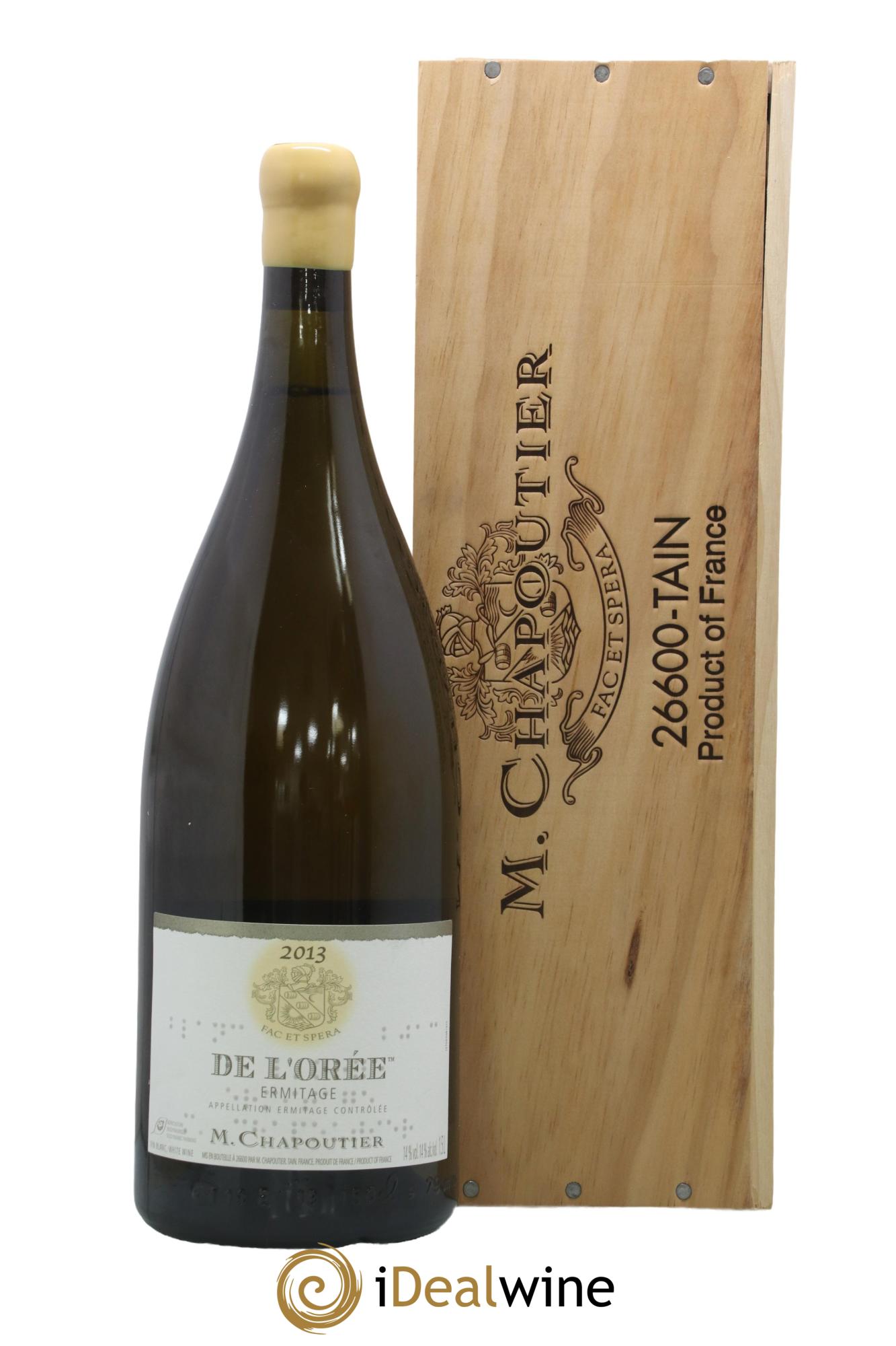 Hermitage Ermitage de l'Orée Chapoutier 2013 - Lot de 1 magnum - 0