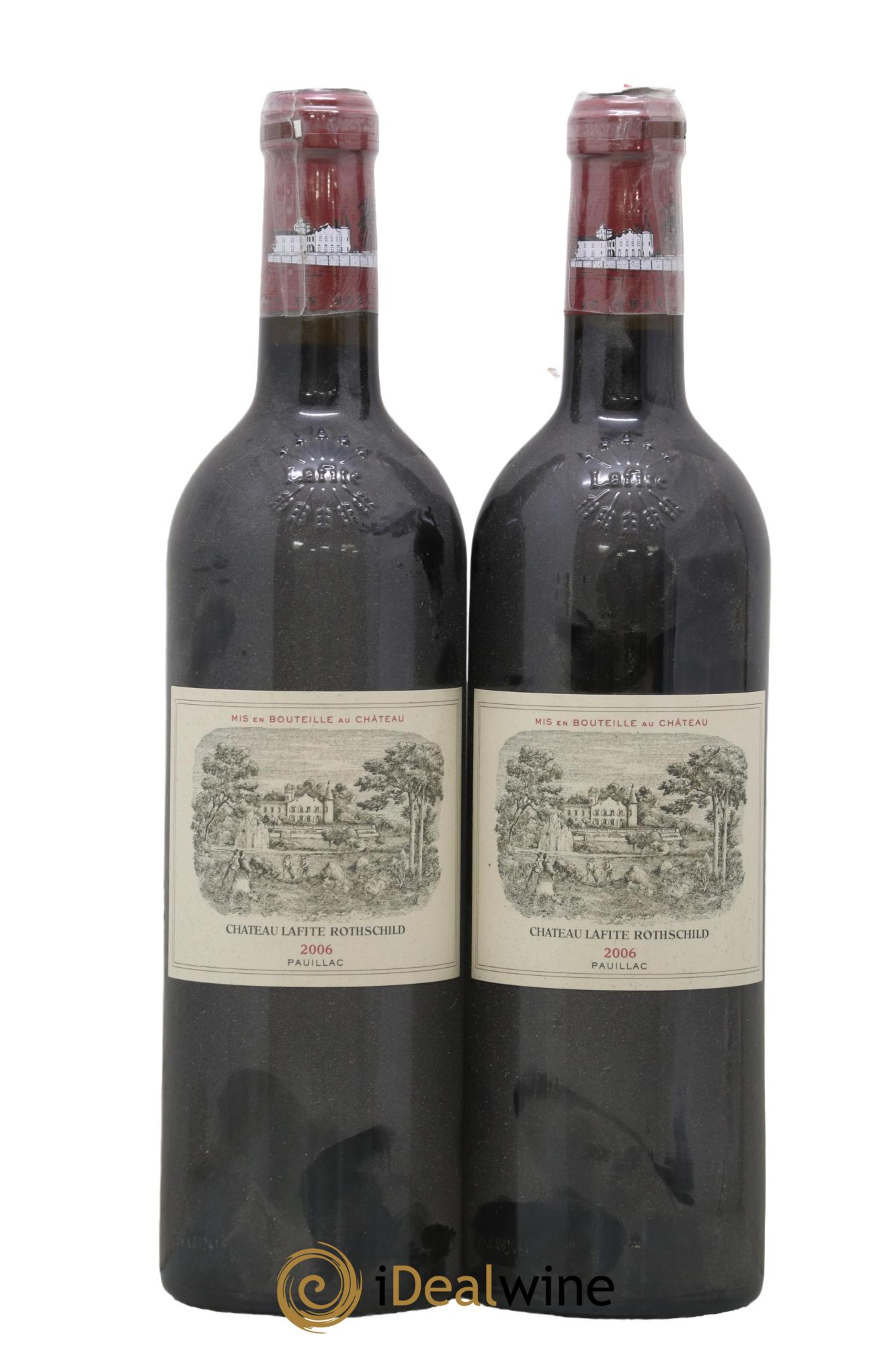 Château Lafite Rothschild 1er Grand Cru Classé 2006 - Lot of 2 bottles - 0