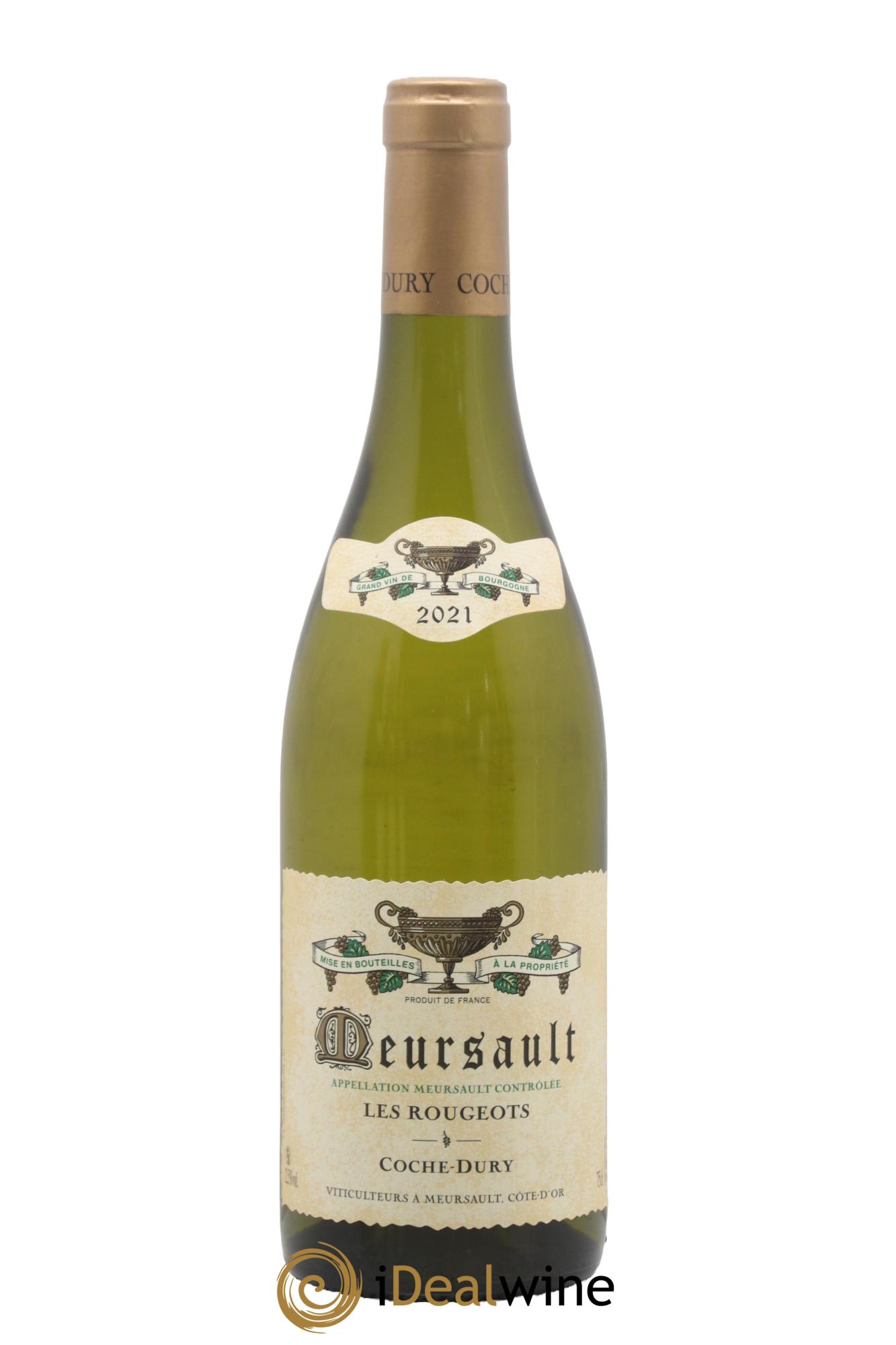 Meursault Les Rougeots Coche Dury (Domaine) 2021 - Lot de 1 bouteille - 0